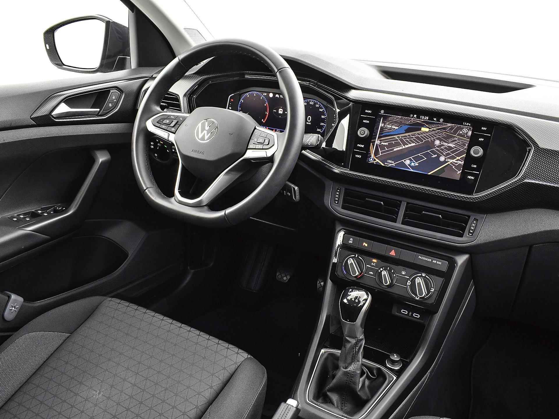 Volkswagen T-Cross 1.0 Tsi 110pk Life | ACC | DAB | Airco | Navi | App-Connect | P-Sensoren | Virtual Cockpit | 16'' Inch | Garantie t/m 14-04-2027 of 100.000km - 16/32