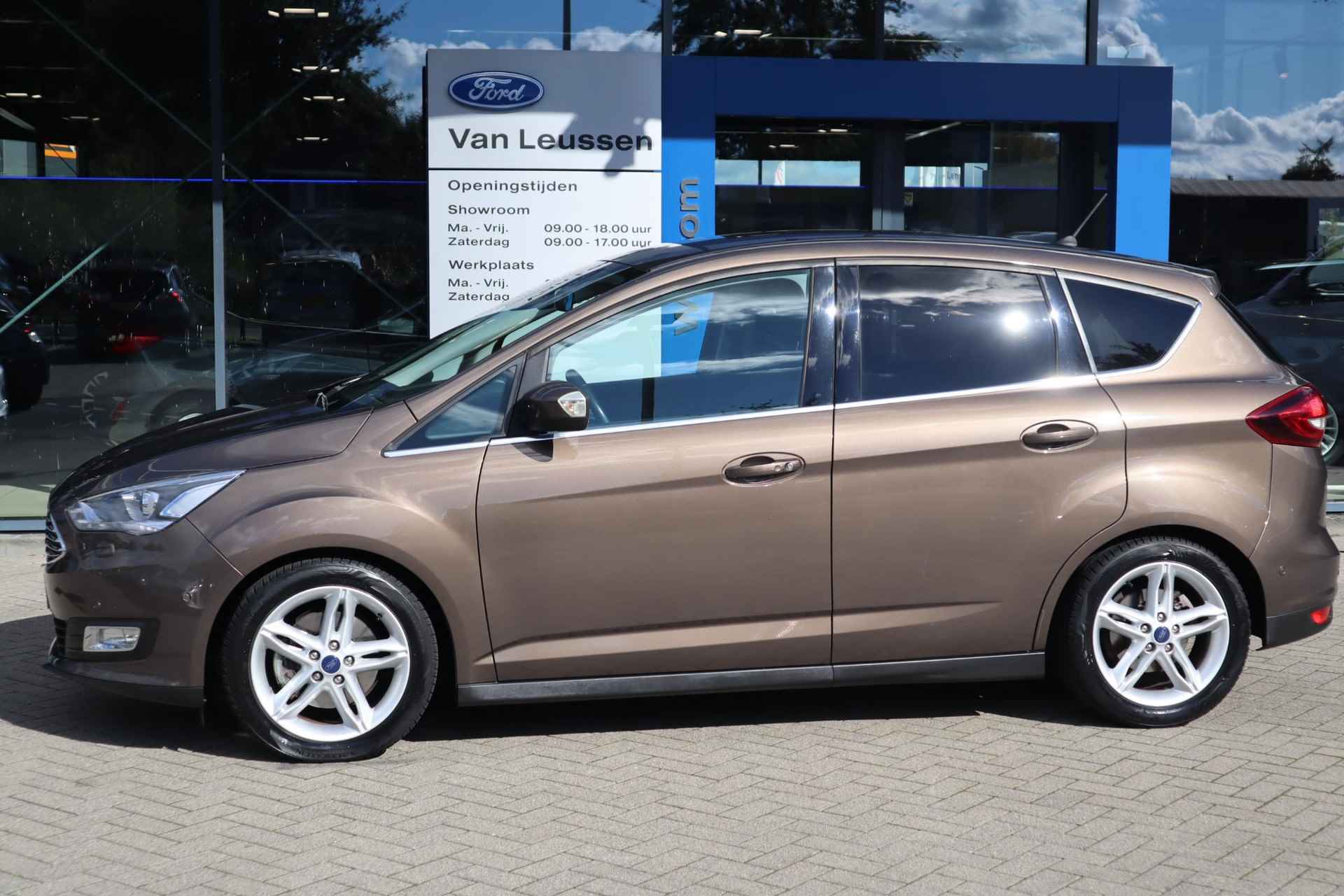 Ford C-Max 1.5 150PK SPORT NAVI TREKHAAK XENON KEYLESS APPLE/ANDROID CAMERA WINTERPACK CLIMA 1500KG TREKGEWICHT! - 2/30