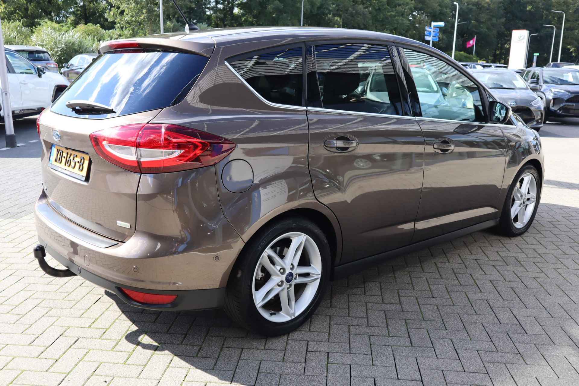 Ford C-Max 1.5 150PK SPORT NAVI TREKHAAK XENON KEYLESS APPLE/ANDROID CAMERA WINTERPACK CLIMA 1500KG TREKGEWICHT! - 23/30