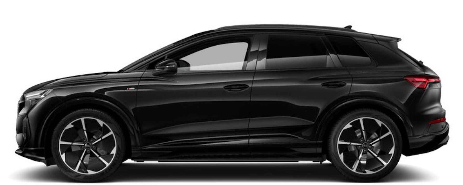 Audi Q4 e-tron 45 S Edition 82 kWh | Het voordeel is € 2.964,- | Assistentie plus pakket | Optiek zwart plus | Privacy glass | Panoramadak | Verwacht week 22 - 4/7