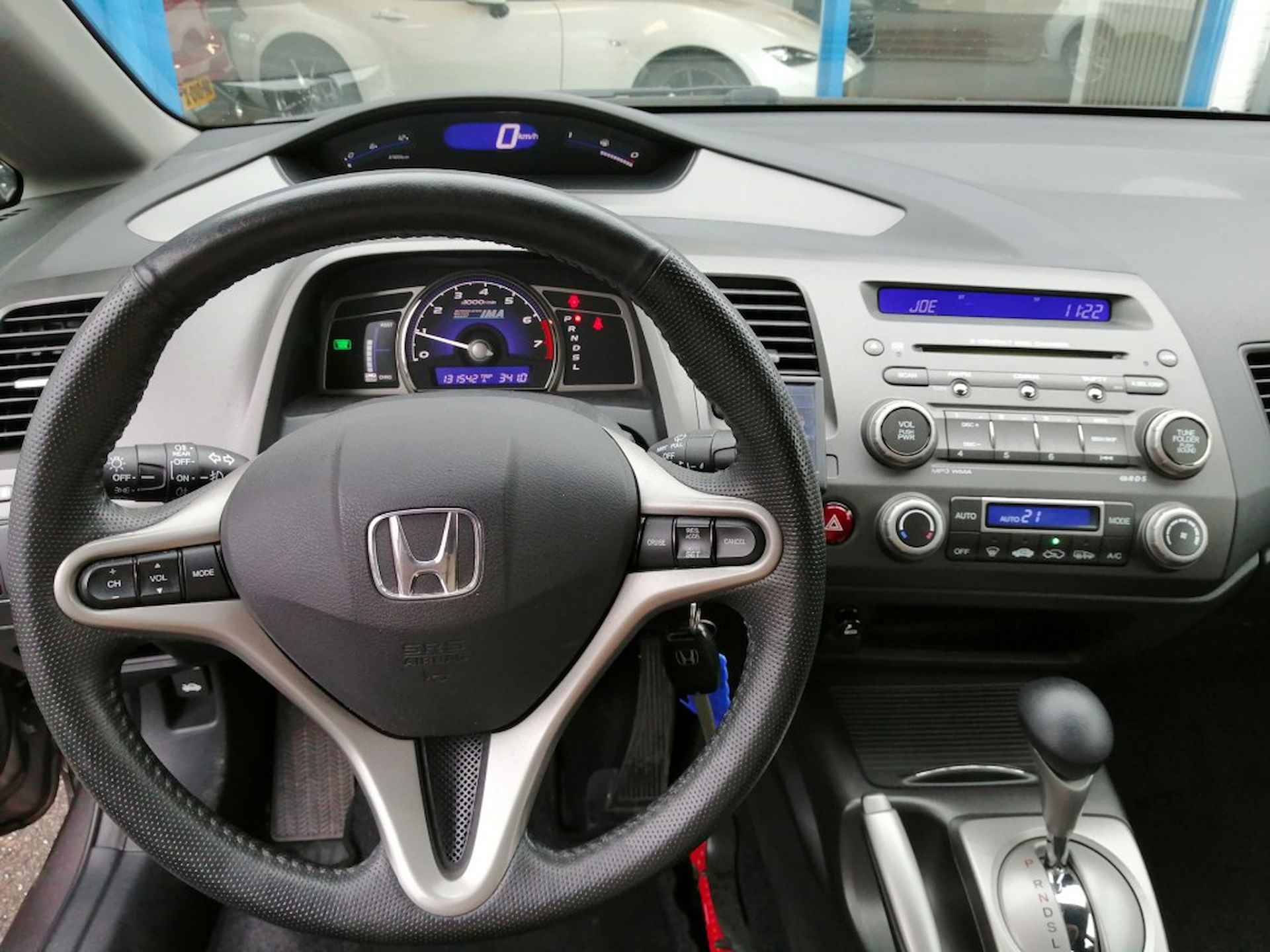HONDA Civic 1.3 Hybrid Elegance, Clima, Cruise, Bluetooth, Slechts 131.543 k - 10/15