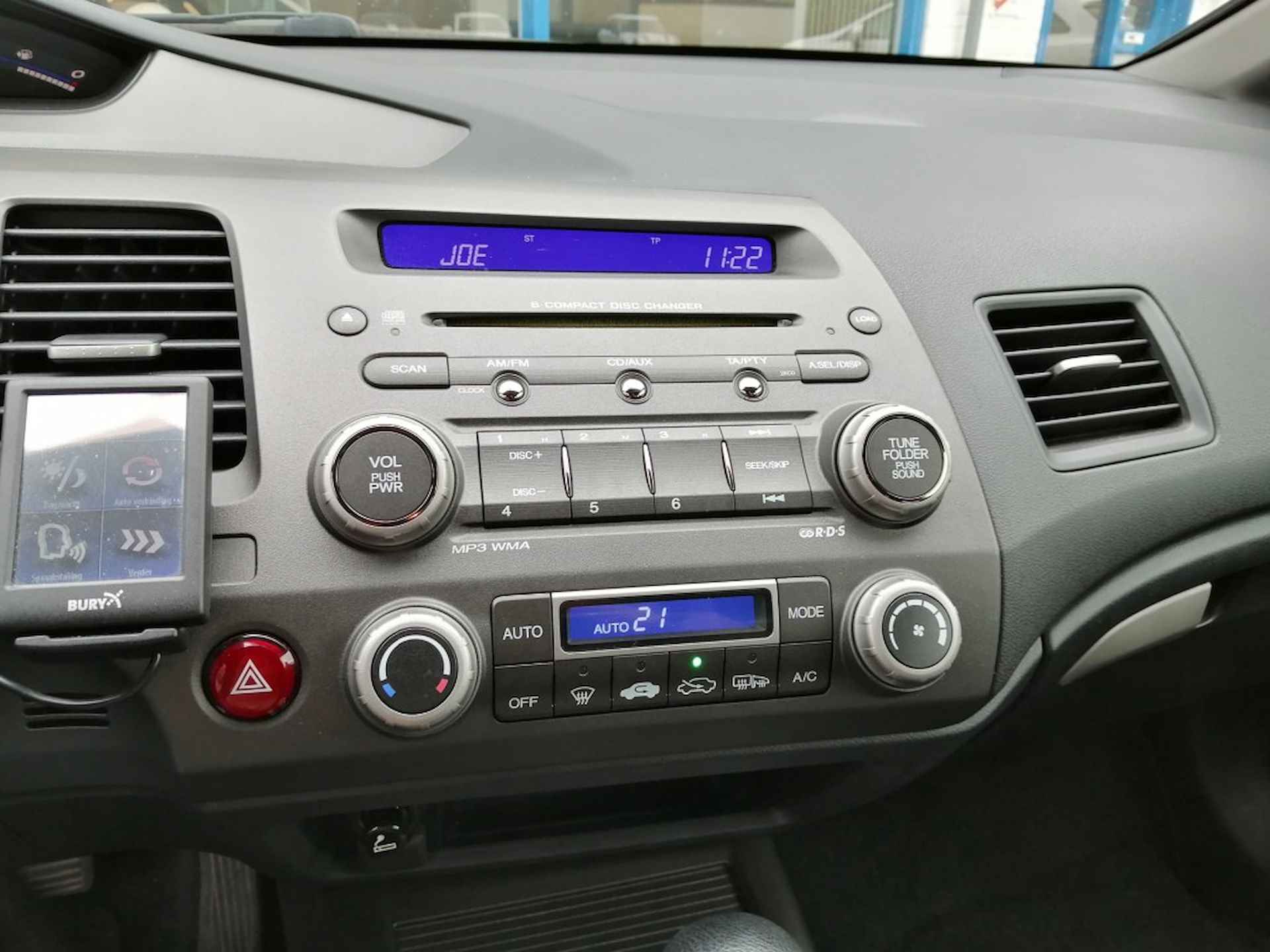 HONDA Civic 1.3 Hybrid Elegance, Clima, Cruise, Bluetooth, Slechts 131.543 k - 11/15