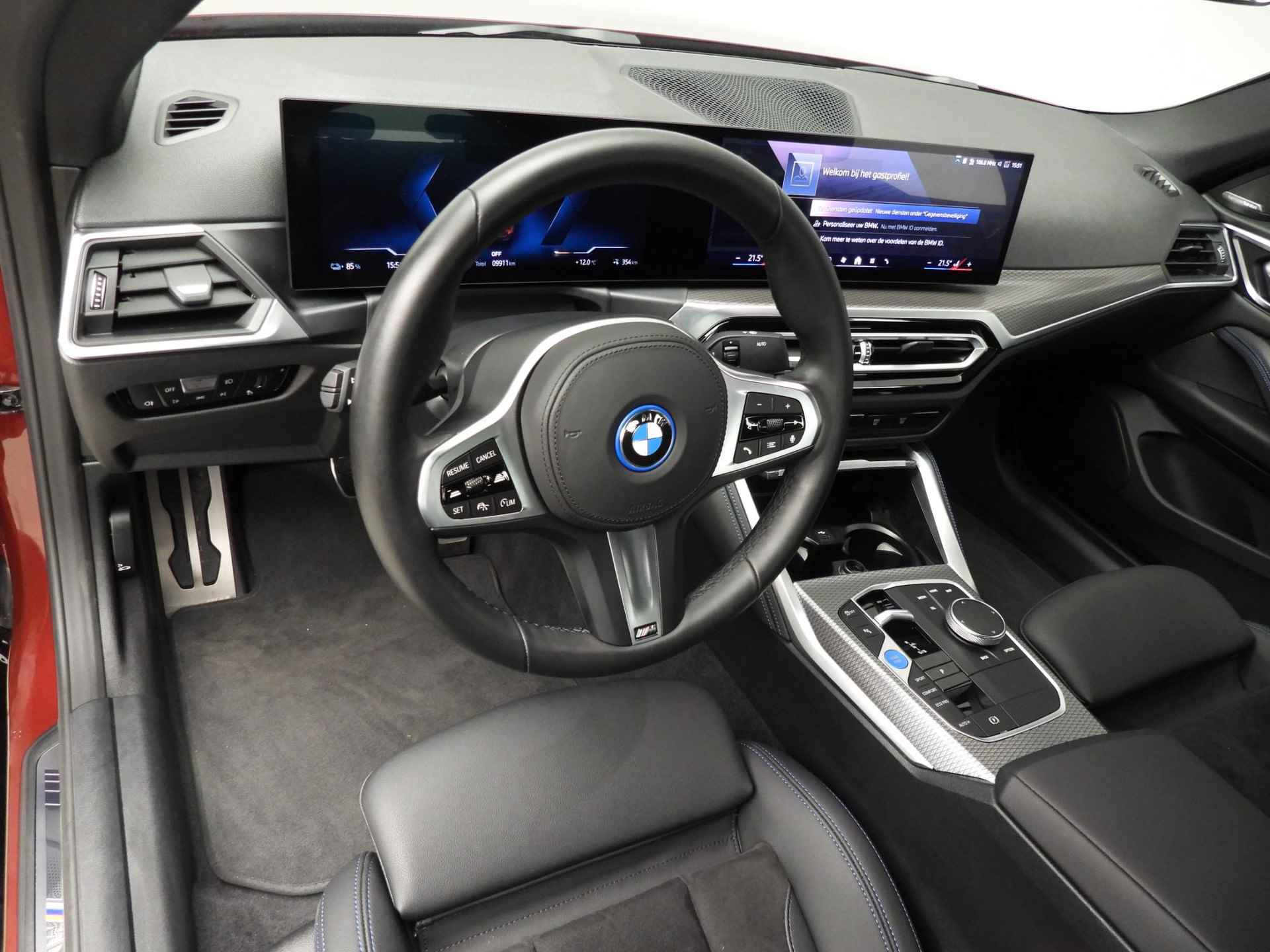 BMW i4 Gran Coupe eDrive40 | M-Sportpakket | LED | Navigatie | Sportstoelen | Stoelverwarming | Chrome line | DAB | Harman-kardon sound | Alu 18 inch - 7/47