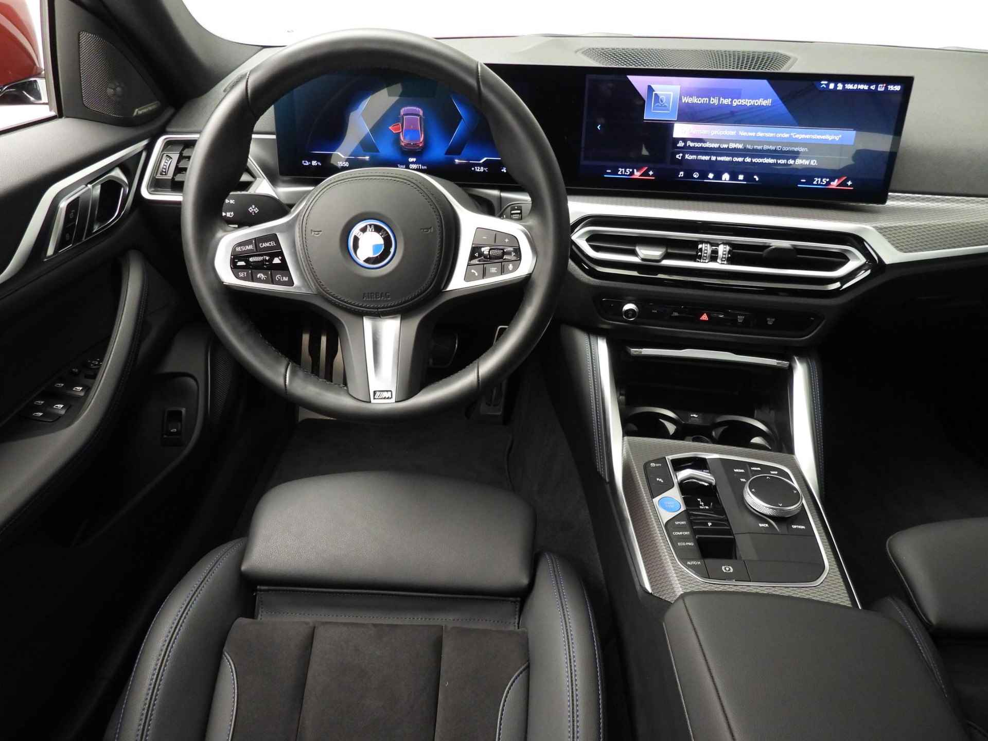 BMW i4 Gran Coupe eDrive40 | M-Sportpakket | LED | Navigatie | Sportstoelen | Stoelverwarming | Chrome line | DAB | Harman-kardon sound | Alu 18 inch - 11/47