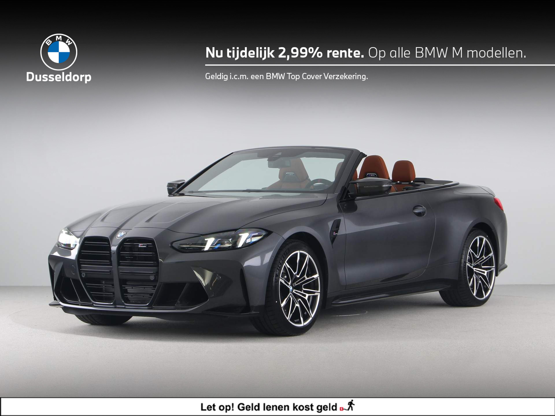 BMW M4 Cabrio xDrive Competition Individual Lak Gunmetal II Metallic