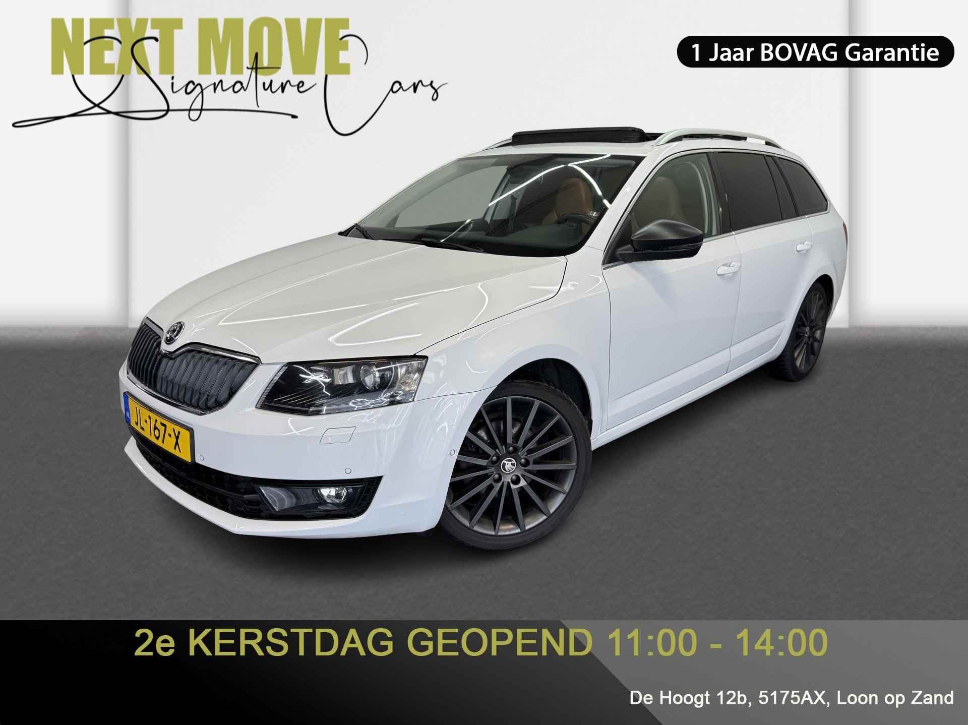 ŠKODA Octavia Combi 1.4 TSI Greentech Style Businessline✅Panoramadak✅Sportstoelen✅Stoelverwarming✅Leder Bekleding✅Apple Carplay✅DSG✅ - 1/82