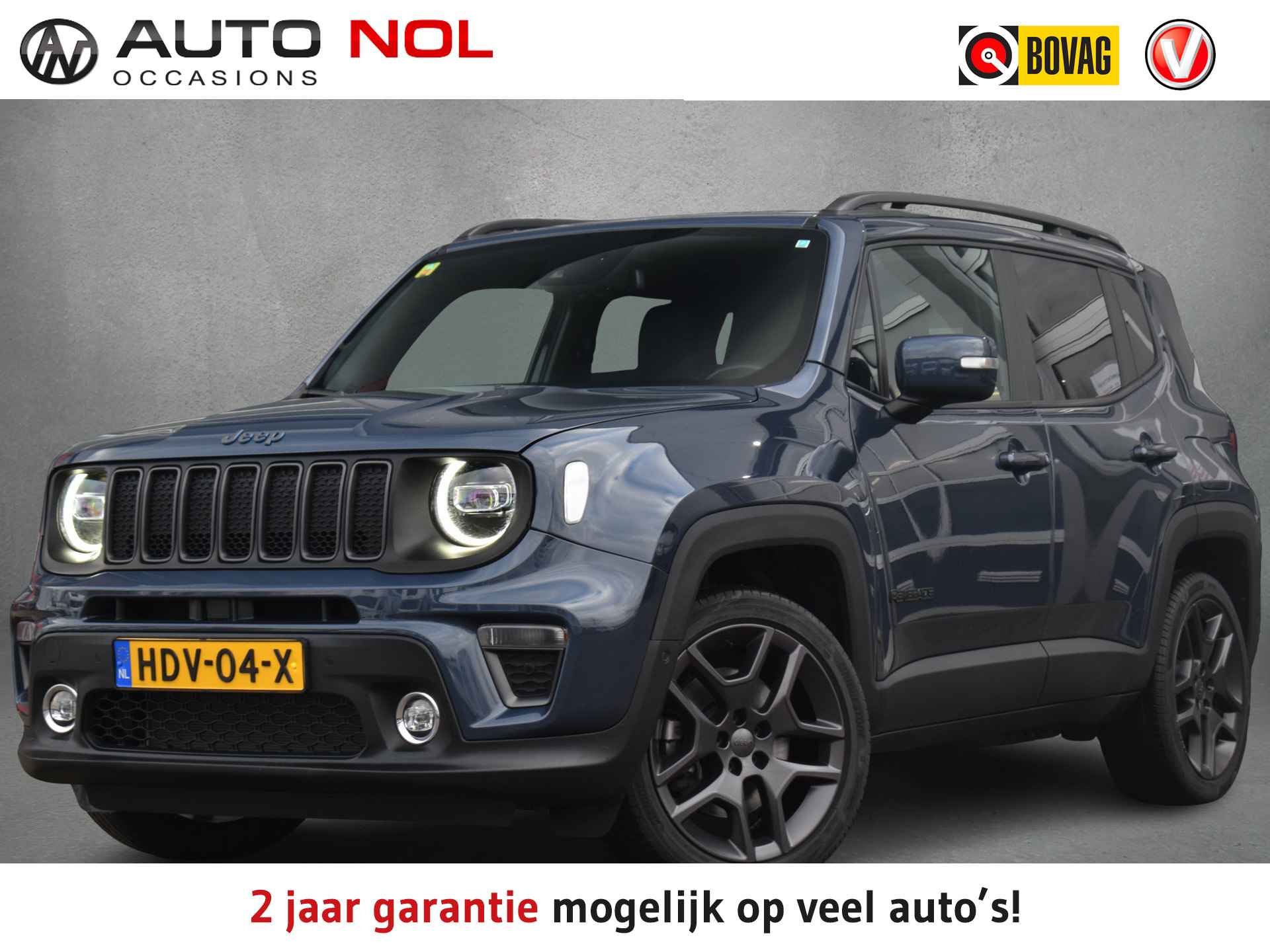 Jeep Renegade 4xe 240 Plug-in Hybrid Electric Trailhawk | Leer | Kenwood | Stuur- en Stoelverw. | Camera