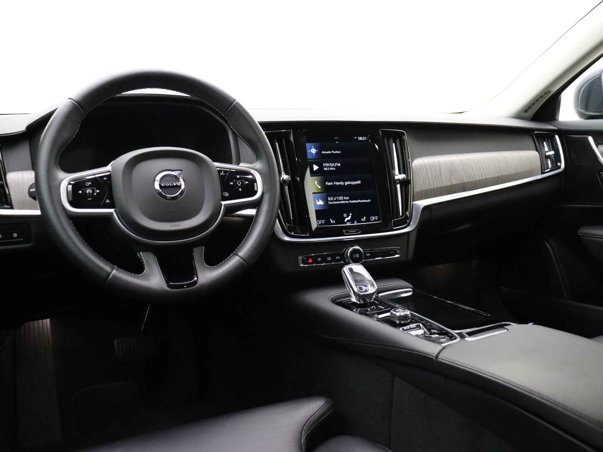 Volvo V90 T6 340pk AWD Inscription / H&K Audio / Elektr. Stoelen / Dubbel glas / Sportstuur / FULL-LED / Adapt. Cruise / BLIS / DAB / Lederen Dashboard / Trekhaak / - 17/36