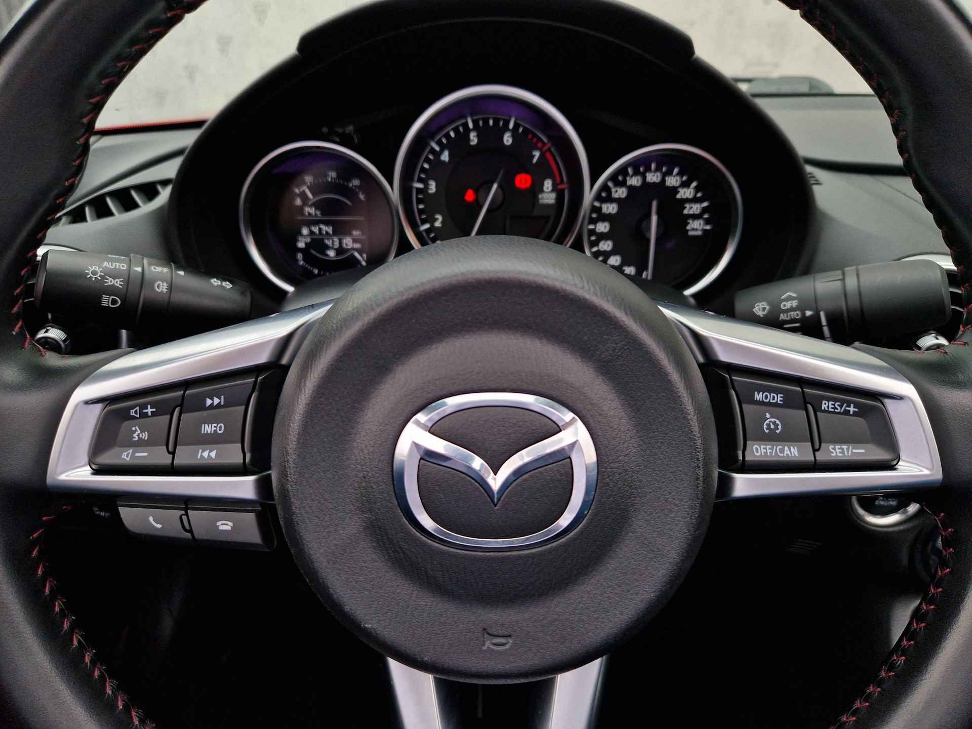 Mazda MX-5 2.0 SkyActiv-G 160 GT-M | Stoelverwarming | Clima | Navi | DAB | PDC | LED | BOSE | - 18/27