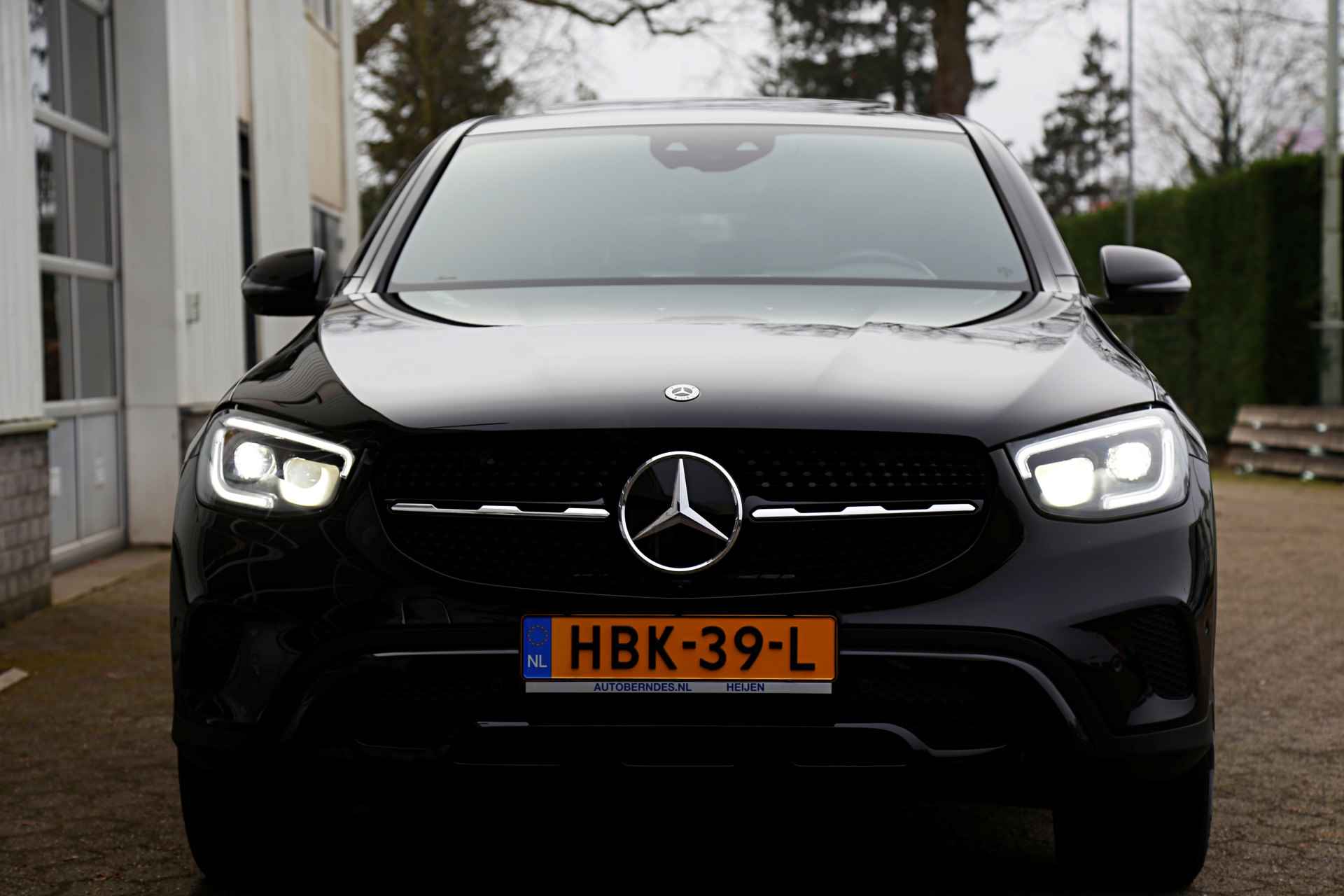 Mercedes-Benz GLC Coupé 300e 4MATIC PHEV Plug in hybride*Perfect MB Onderh.*BTW*1ste Eig*Luchtvering/Dak/Elek. Trekhaak/ACC/Burmester/Treeplanken/ - 27/76