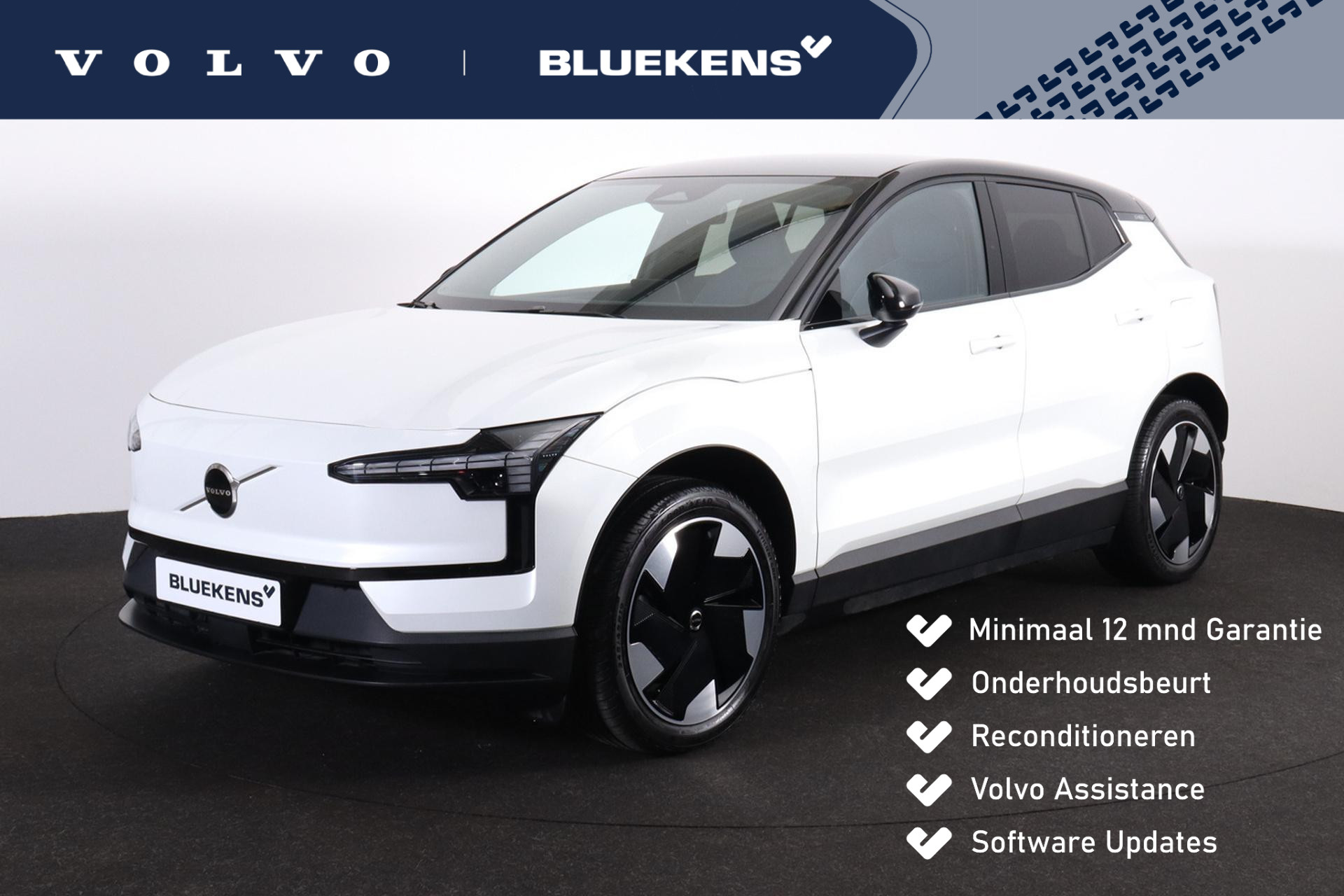 Volvo EX30 Single Motor Extended Range Plus 69 kWh - Adaptive Cruise Control - Climate pack - Parkeercamera achter - Harman Kardon Audio - Verwarmde voorstoelen & stuur - Parkeersensoren achter - Extra getint glas - 19' LMV