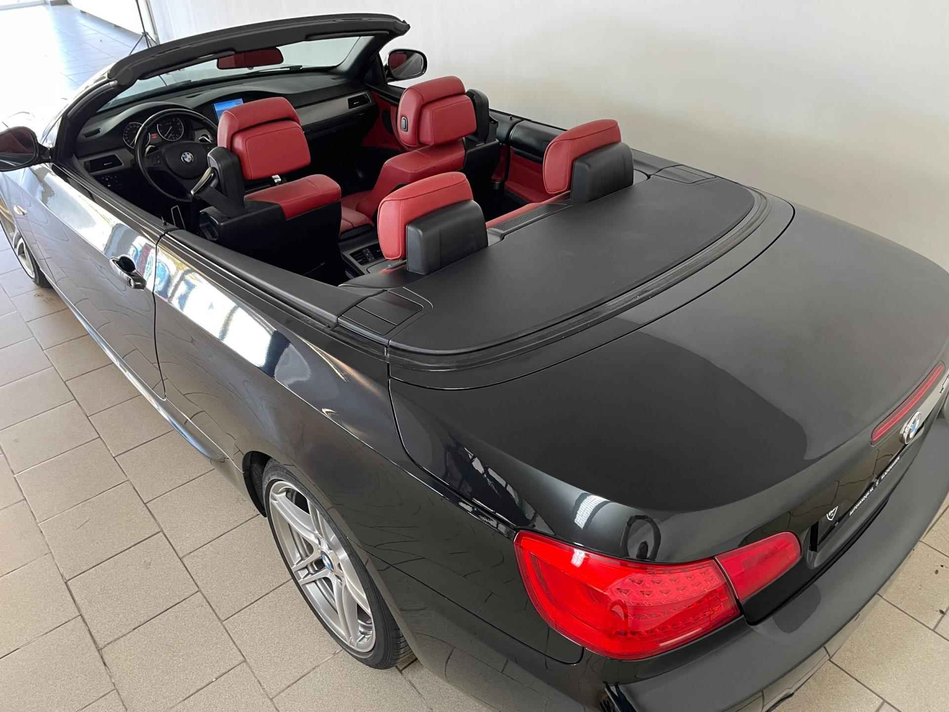 BMW 3-serie Cabrio 320i Sport Edition AUTOMAAT M PAKKET AIRCO CLIMA NAVI CRUISE LEER PDC WINDVANGER ZEER NETTE AUTO - 5/53