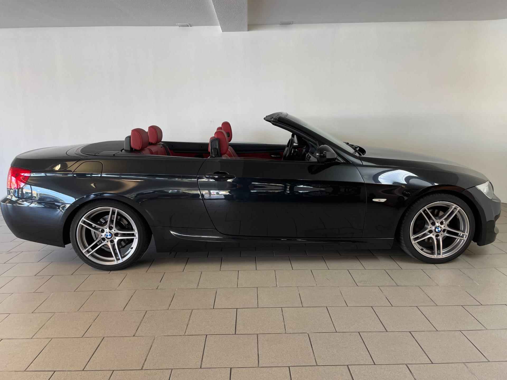 BMW 3-serie Cabrio 320i Sport Edition AUTOMAAT M PAKKET AIRCO CLIMA NAVI CRUISE LEER PDC WINDVANGER ZEER NETTE AUTO - 7/53