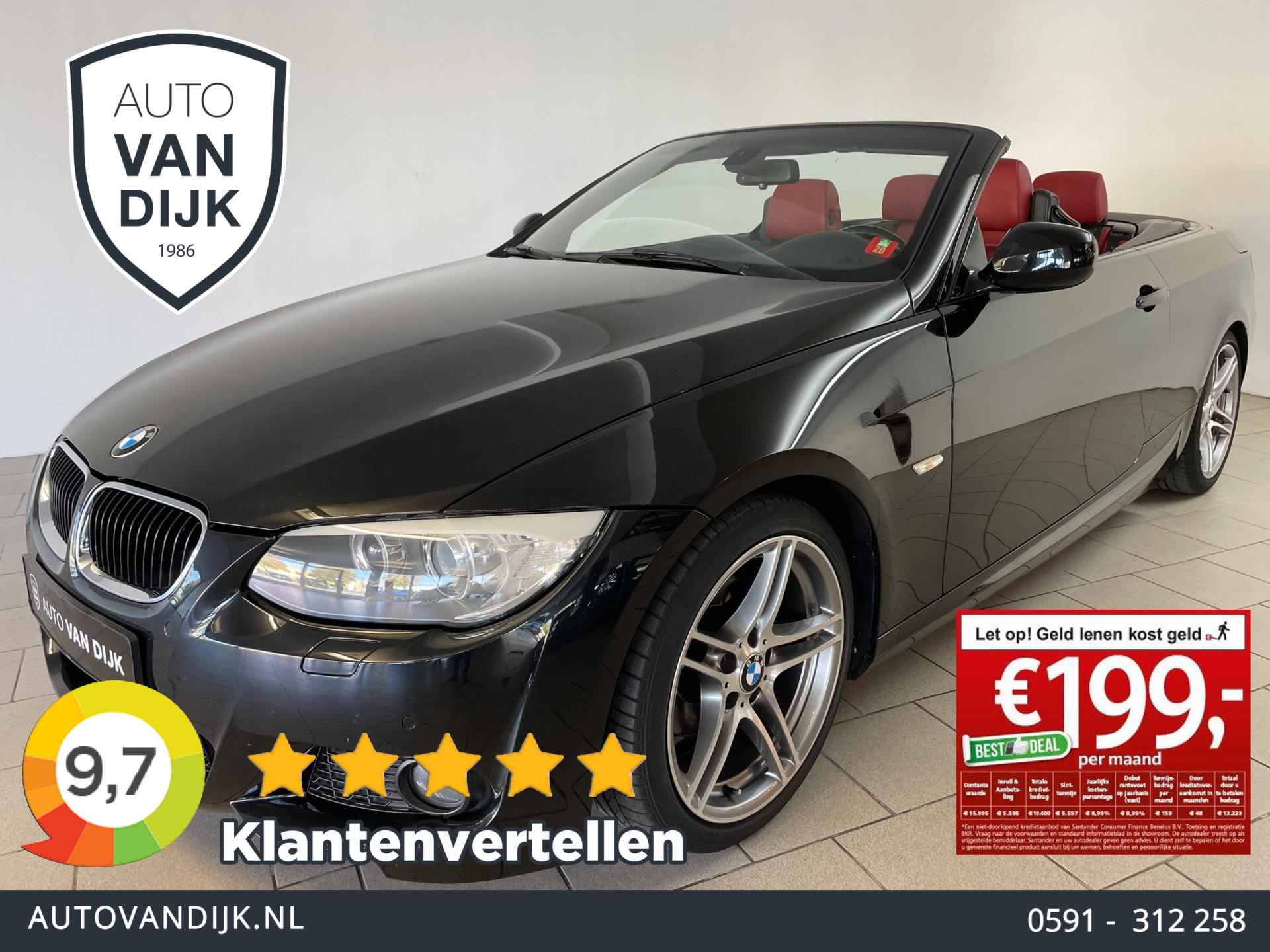 BMW 3-serie Cabrio 320i Sport Edition AUTOMAAT M PAKKET AIRCO CLIMA NAVI CRUISE LEER PDC WINDVANGER ZEER NETTE AUTO