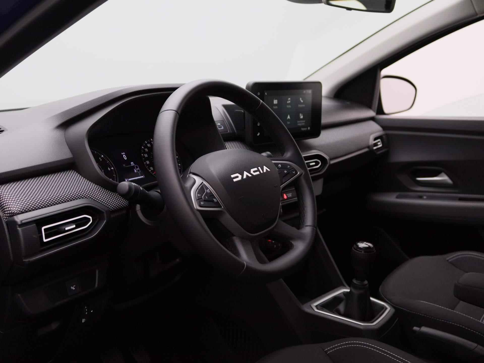 Dacia Sandero 1.0 - 90PK TCe Expression | Navigatie | Airco | Parkeersensoren | LED Lampen | Licht & Regen Sensor | Cruise Control | Apple Carplay/Android Auto | - 25/31