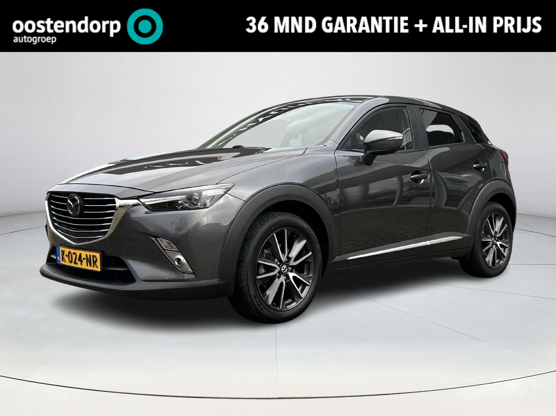 Mazda CX-3 2.0 SkyActiv-G 150 GT-M 4WD | Sportvelgen | Navi | All wheel drive | Automaat |