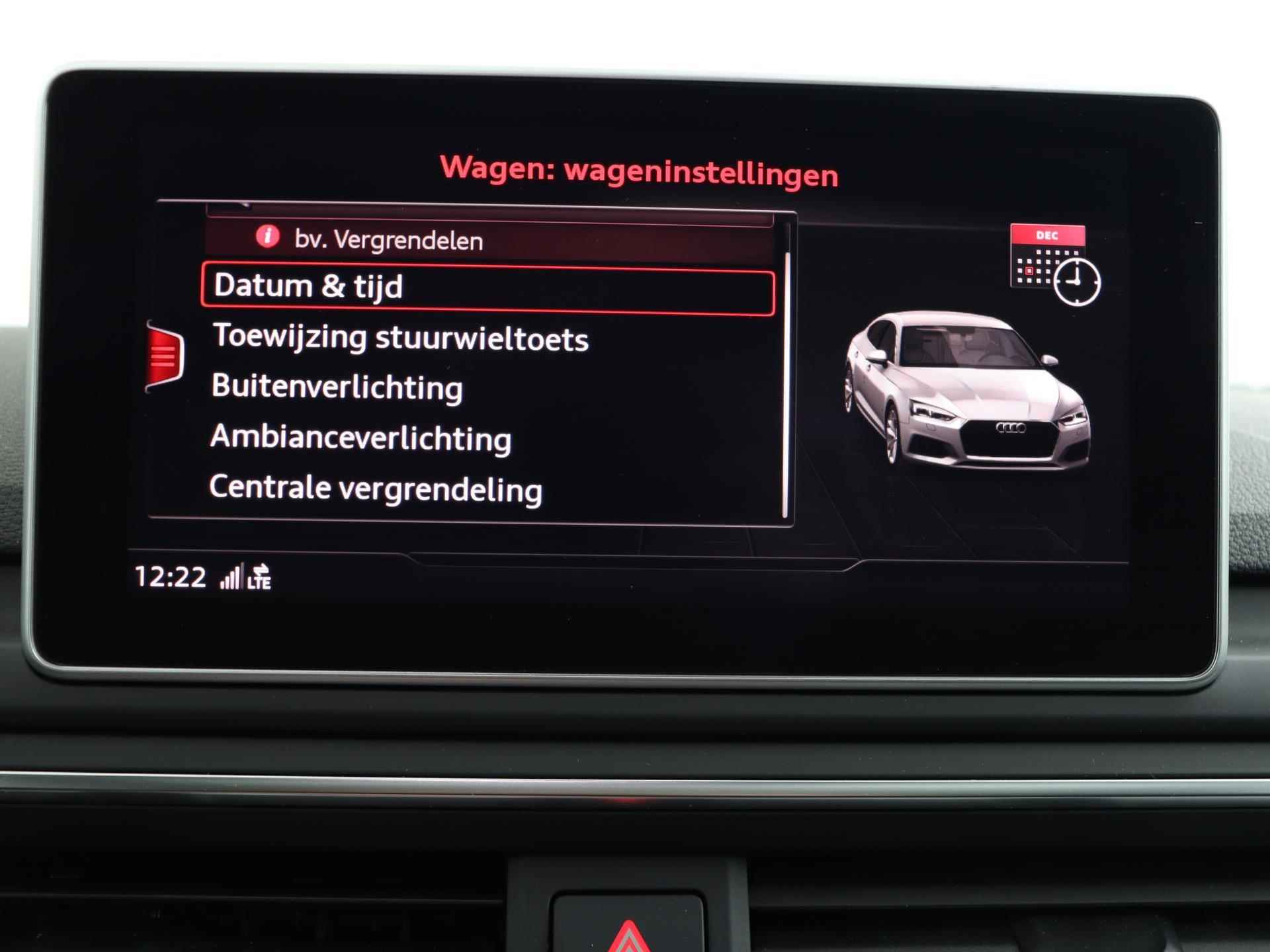 Audi A5 Sportback 35 TFSI Sport S-line edition | Panoramadak | Cruise Control | Parkeerhulp | S-Line | Navigatie | - 42/54
