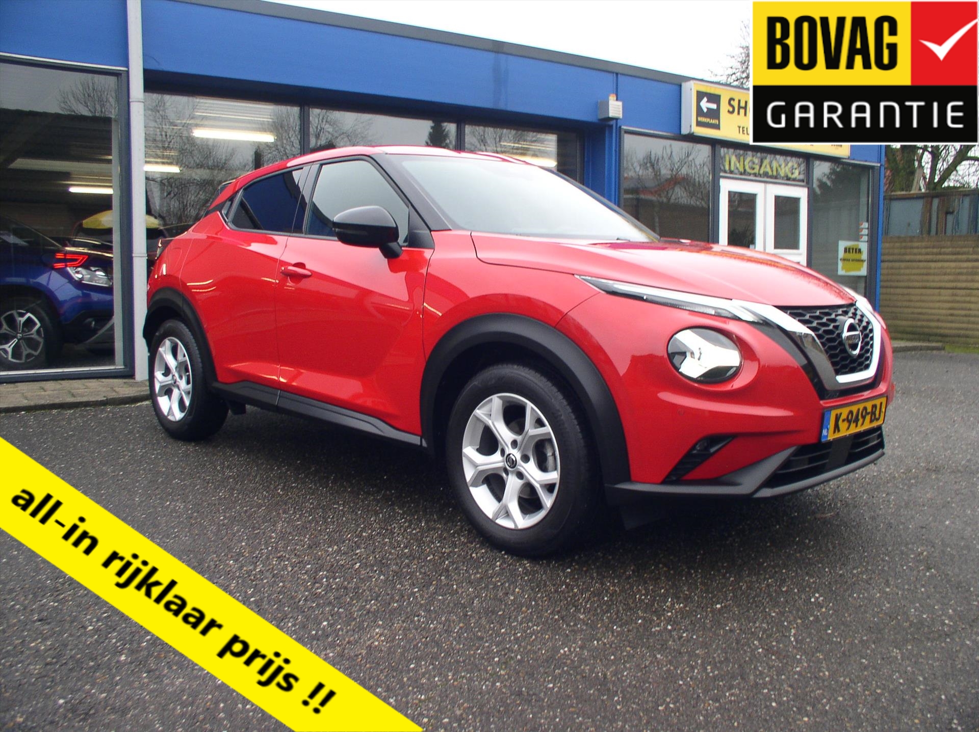 Nissan Juke DIG-T 117PK BUSINESS ED NIEUW MODEL NAV ECC LMV CAMERA PDC XENON 56698 KM RIJKLAARPRIJS