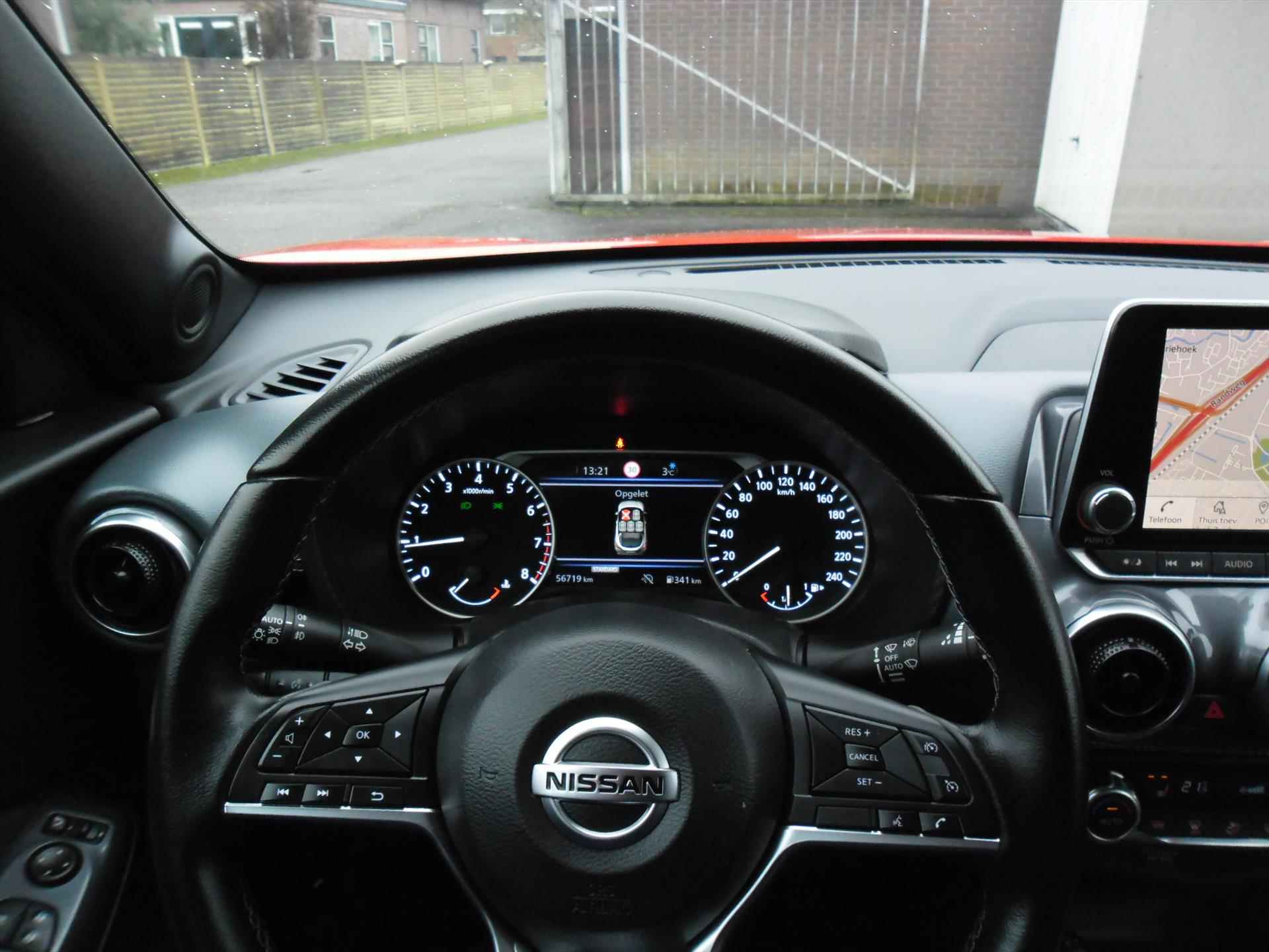 Nissan Juke DIG-T 117PK BUSINESS ED NIEUW MODEL NAV ECC LMV CAMERA PDC XENON 56698 KM RIJKLAARPRIJS - 8/14