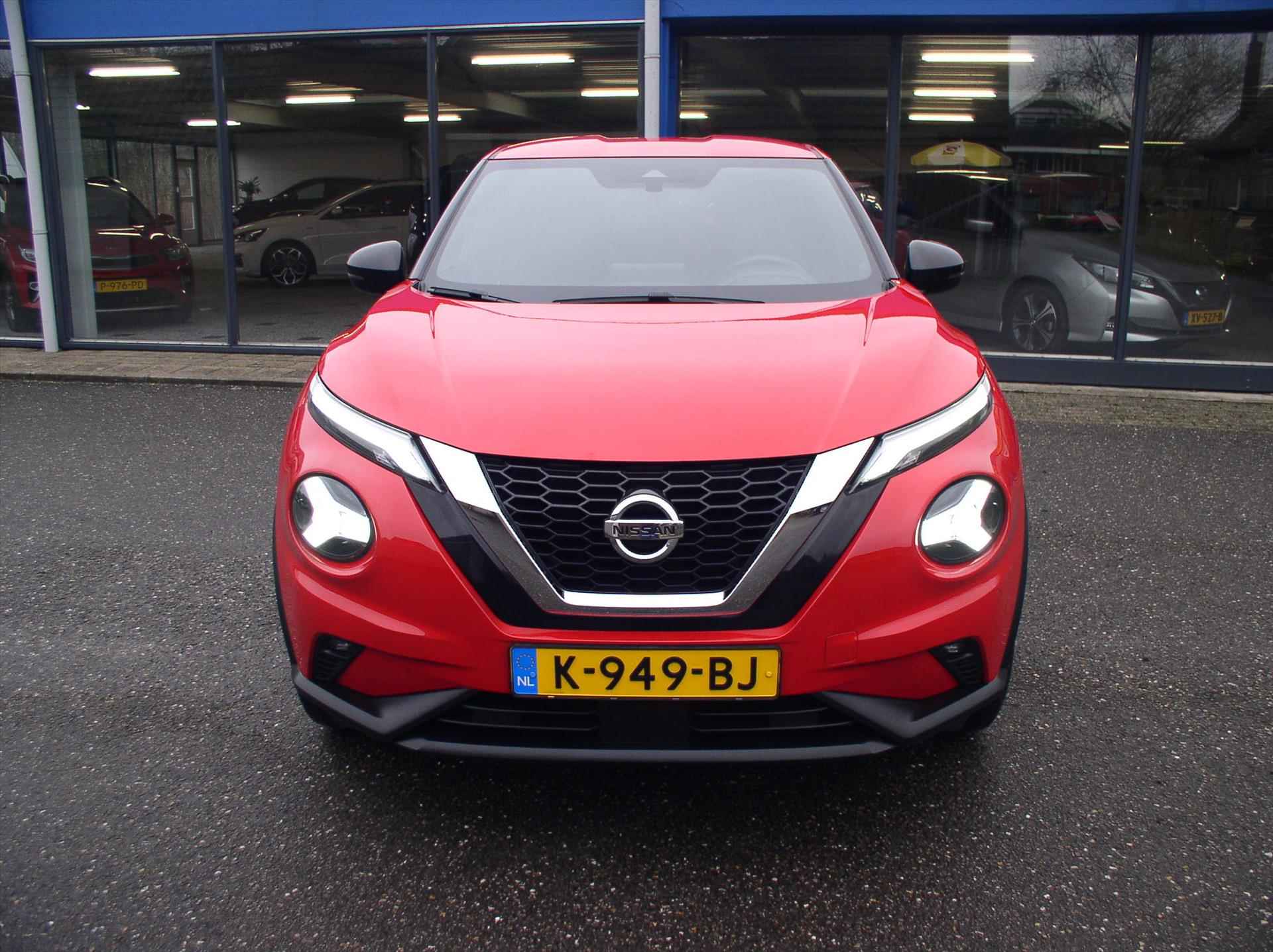 Nissan Juke DIG-T 117PK BUSINESS ED NIEUW MODEL NAV ECC LMV CAMERA PDC XENON 56698 KM RIJKLAARPRIJS - 12/14