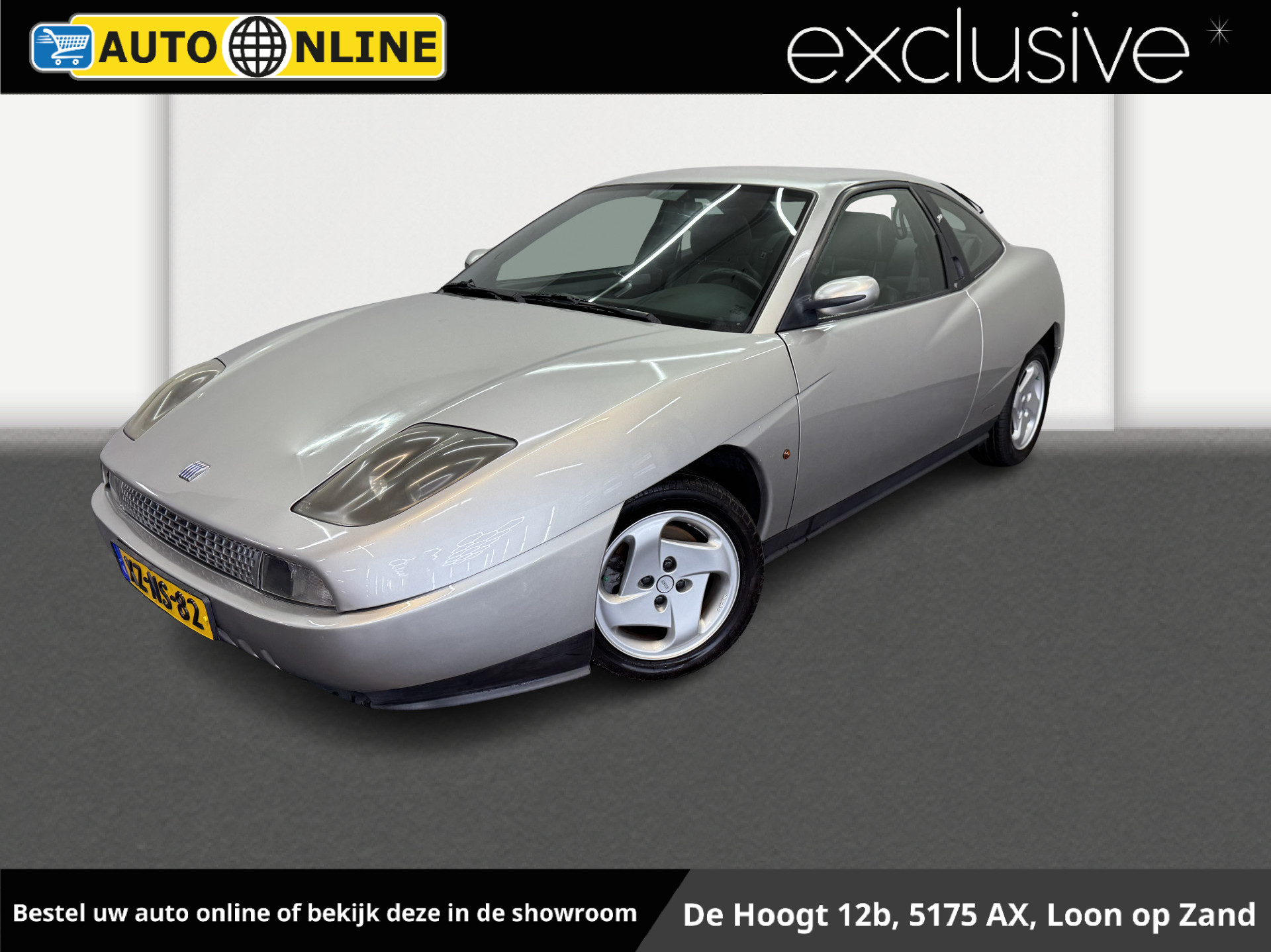 Fiat Coupé 1.8-16V✅KM stand NAP✅Origineel Nederlands✅1 JAAR BOVAG GARANTIE✅AIRCO✅Leder bekleding✅