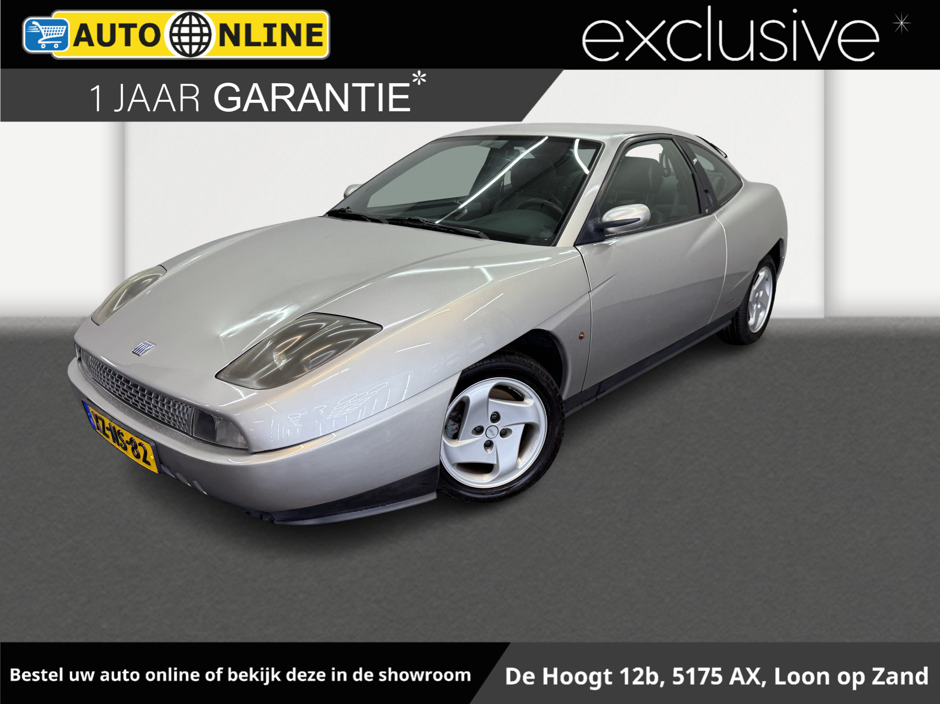 Fiat Coupé 1.8-16V✅KM stand NAP✅Origineel Nederlands✅1 JAAR BOVAG GARANTIE✅AIRCO✅Leder bekleding✅