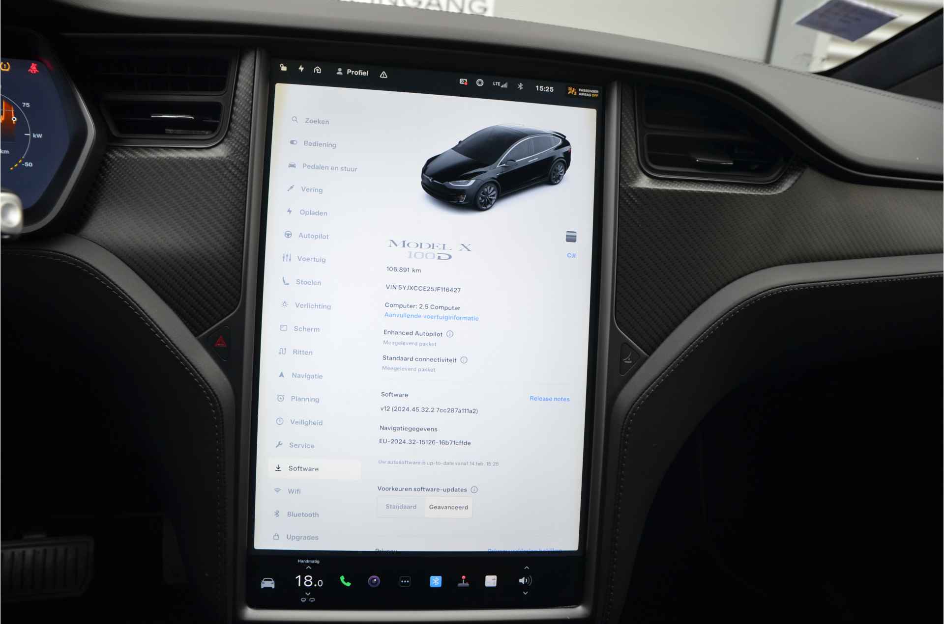 Tesla Model X 100D 6p. Enhanced AutoPilot2.5, 22" Alu - 24/36