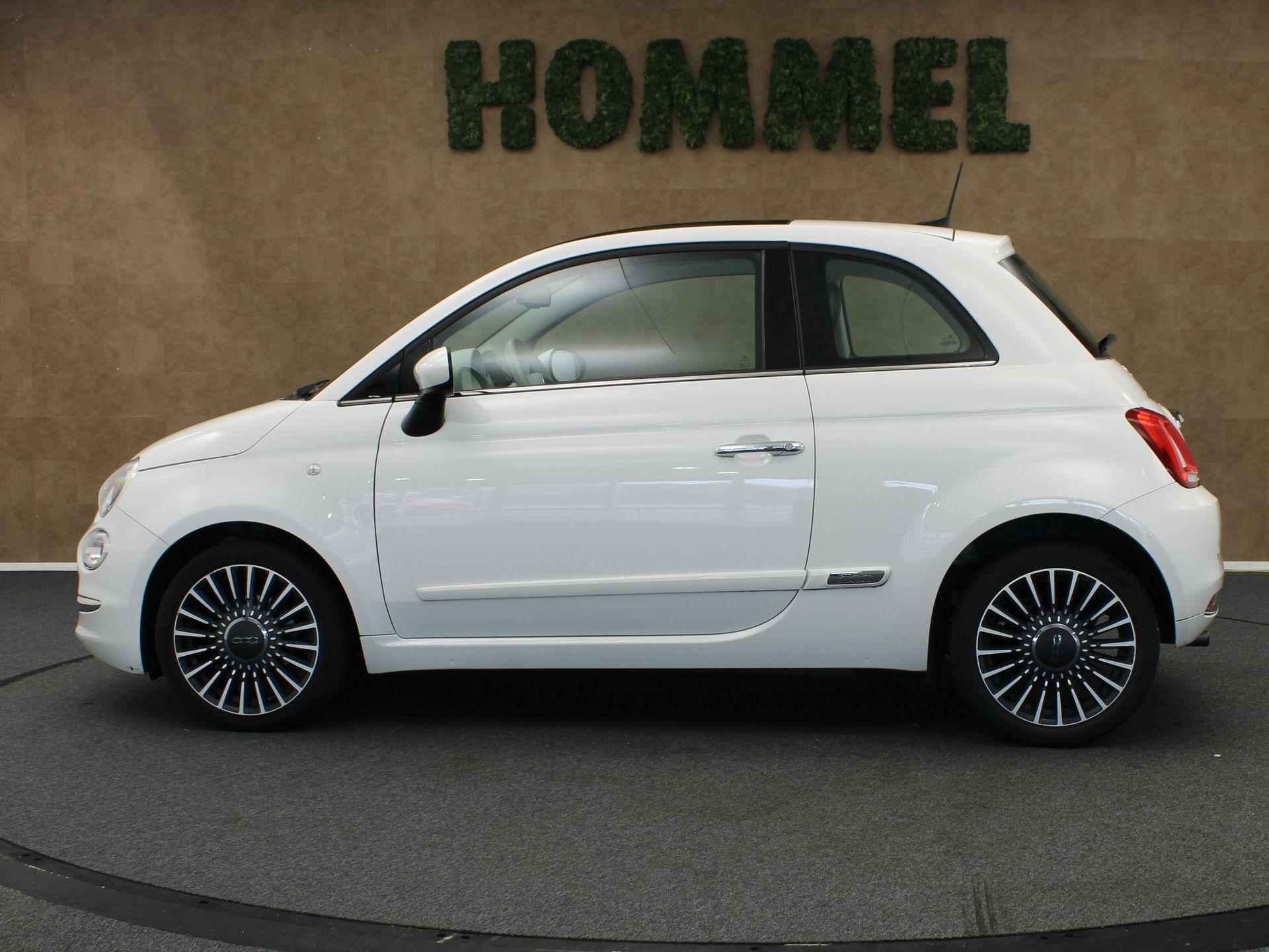 Fiat 500 0.9 TwinAir Turbo Lounge - ORIGINEEL NEDERLANDSE AUTO - PANORAMADAK - LICHTMETALEN VELGEN 15" INCH - BLUETOOTH TELEFOONVOORBEREIDING - LEDEREN STUURWIEL - START/STOP SYSTEEM - 9/34