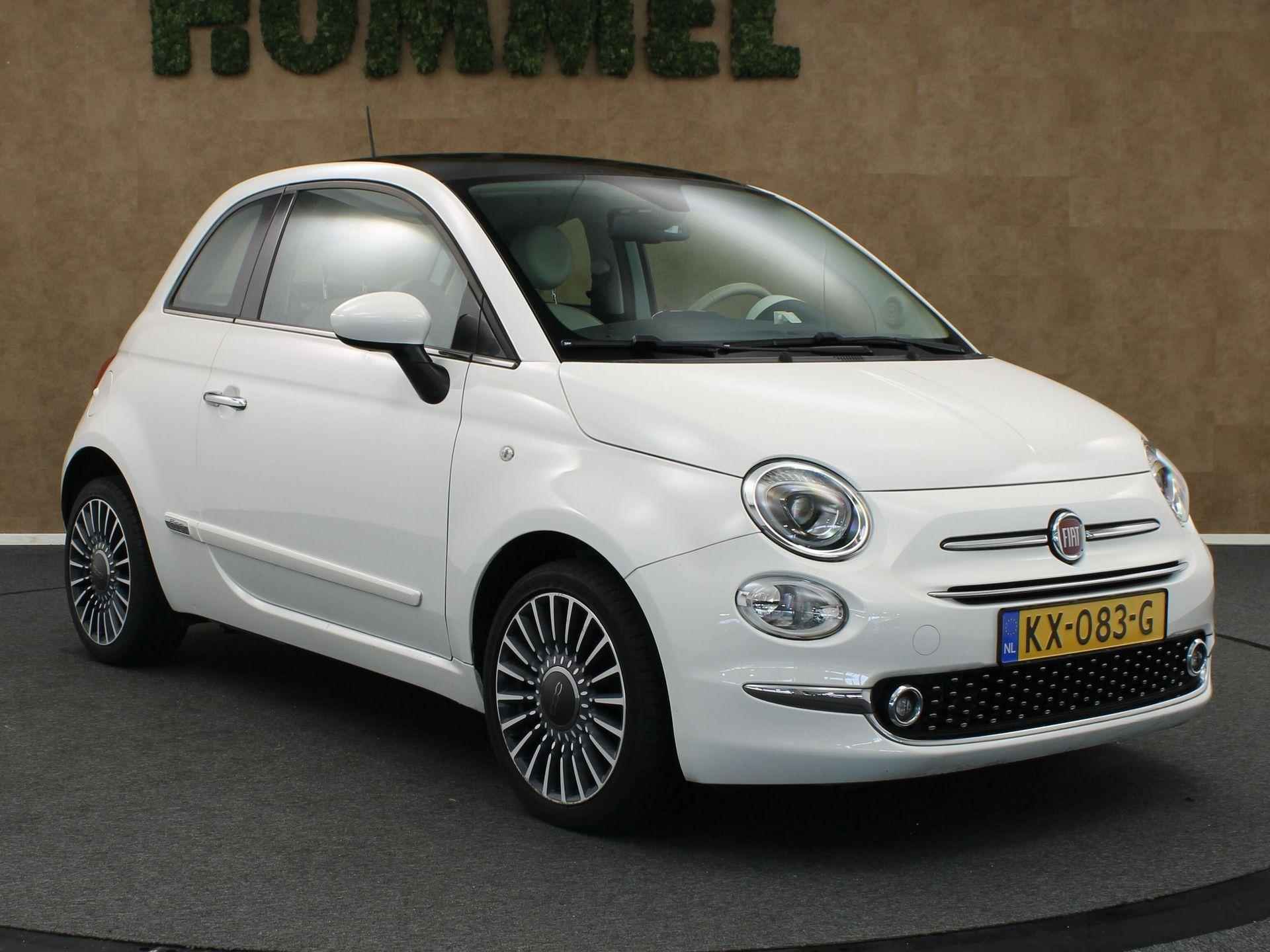 Fiat 500 0.9 TwinAir Turbo Lounge - ORIGINEEL NEDERLANDSE AUTO - PANORAMADAK - LICHTMETALEN VELGEN 15" INCH - BLUETOOTH TELEFOONVOORBEREIDING - LEDEREN STUURWIEL - START/STOP SYSTEEM - 11/34