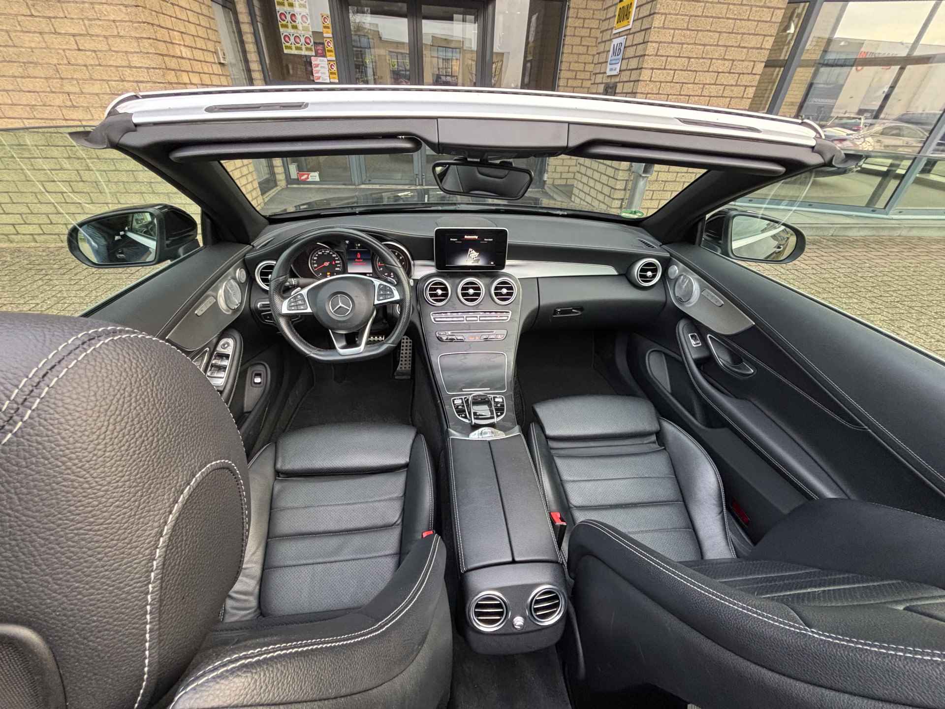 Mercedes-Benz C-Klasse Cabrio 180 AMG STYLING-AIRSCARF-CAMERA-BURMESTER-COMPLEET - 8/28