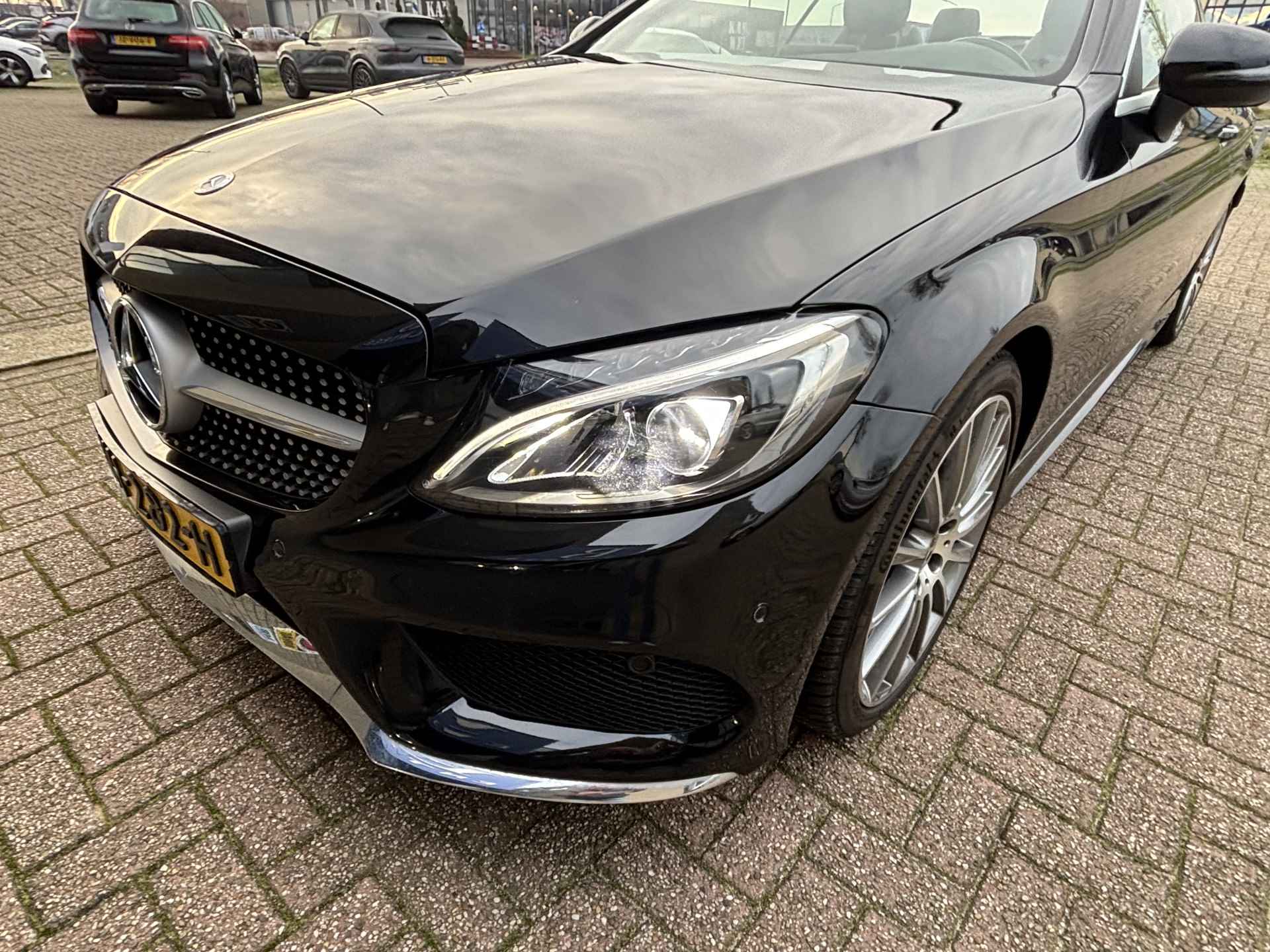 Mercedes-Benz C-Klasse Cabrio 180 AMG STYLING-AIRSCARF-CAMERA-BURMESTER-COMPLEET - 25/28