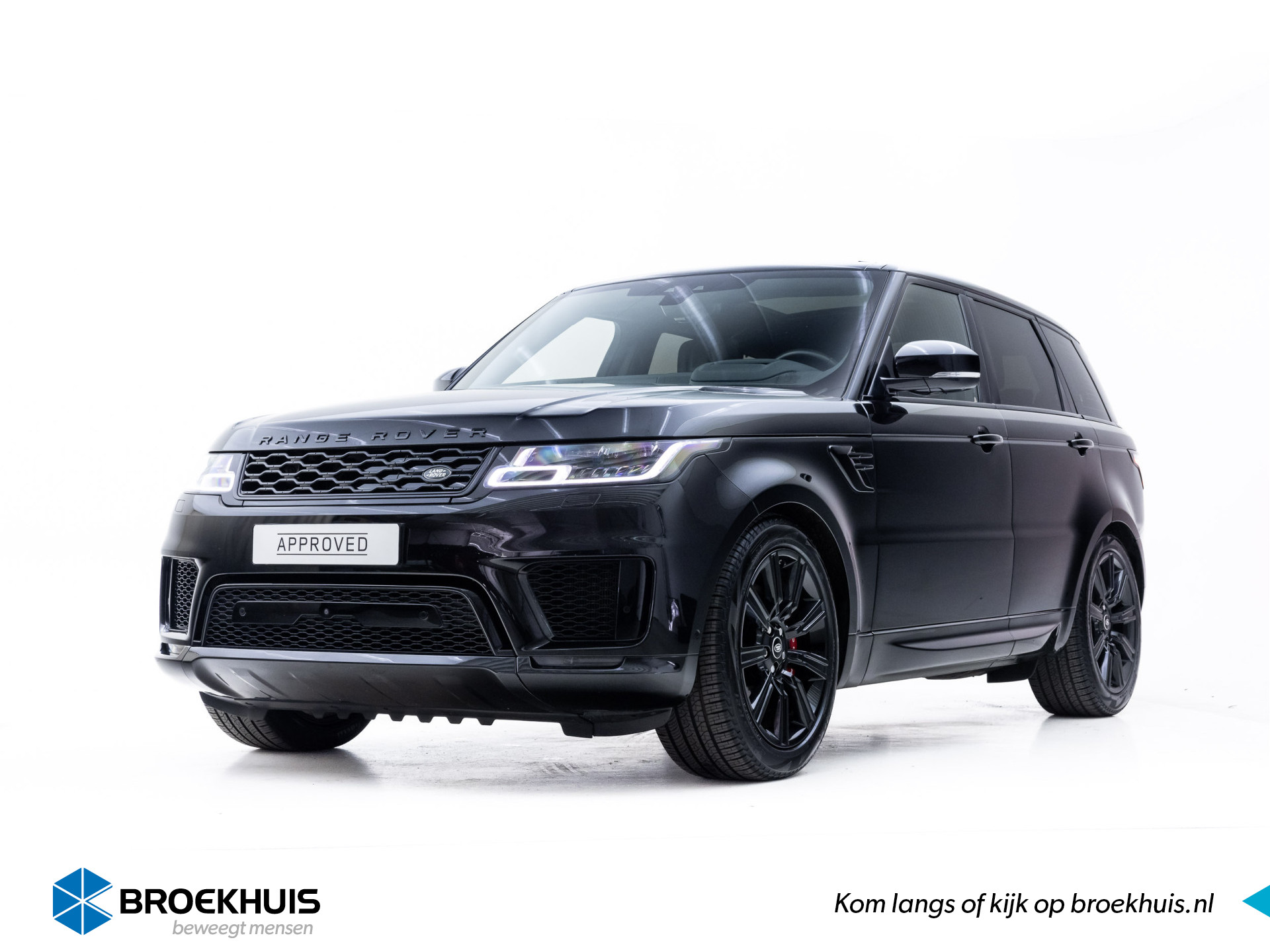 Land Rover Range Rover Sport P400e HSE Dynamic | Head-up | Pano | Black Pack | Cold Climate | Drive Pro Pack | 21 Inch bij viaBOVAG.nl