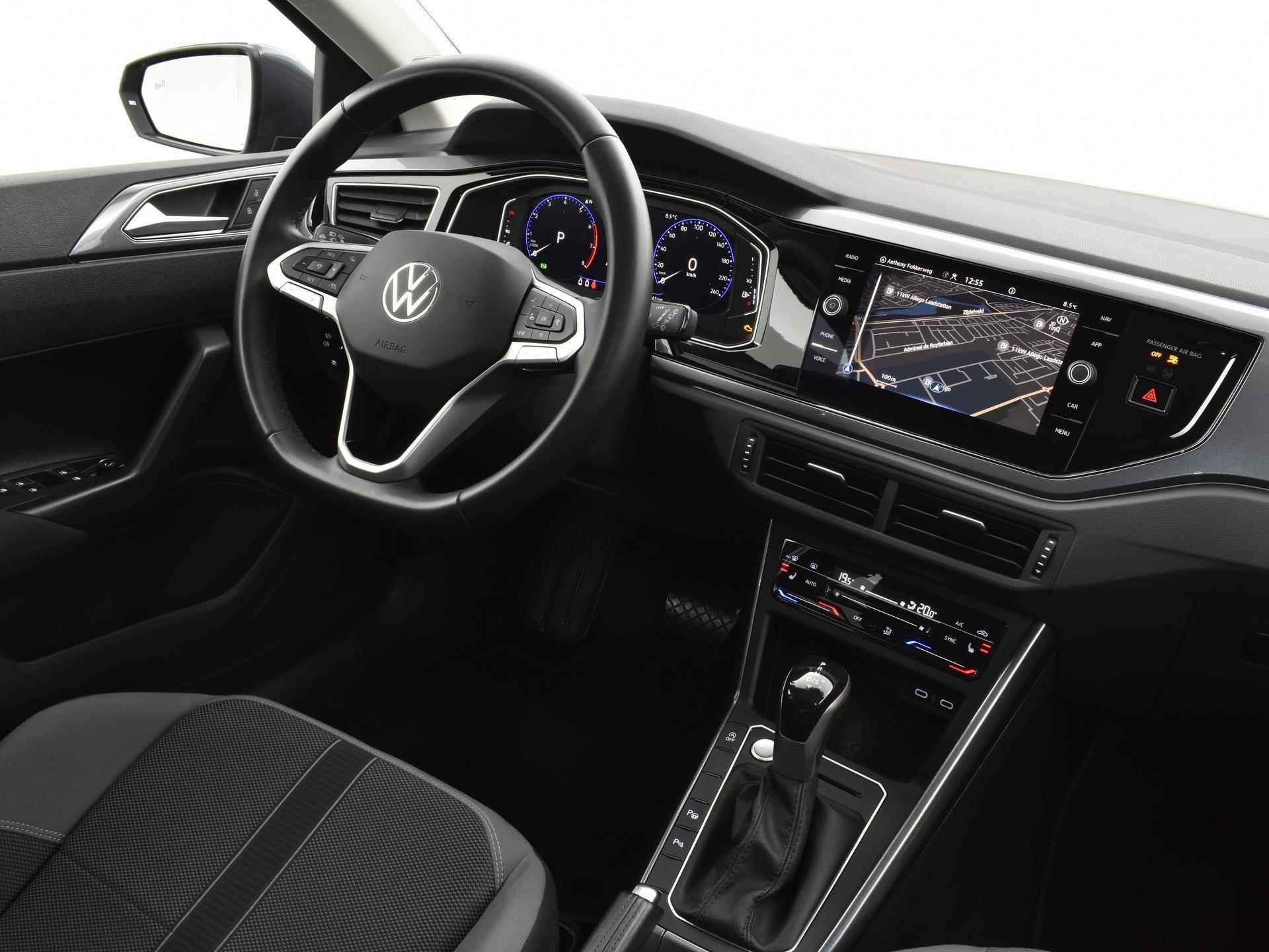 Volkswagen Polo 1.0 TSI 95pk DSG Style | Keyless | Apple Car Play | Navigatie | Stoelverwarming | ACC | Draadloze Telefoonlader| Clima | Active Info Display | Garantie t/m 07-04-2027 of 100.000km - 18/32
