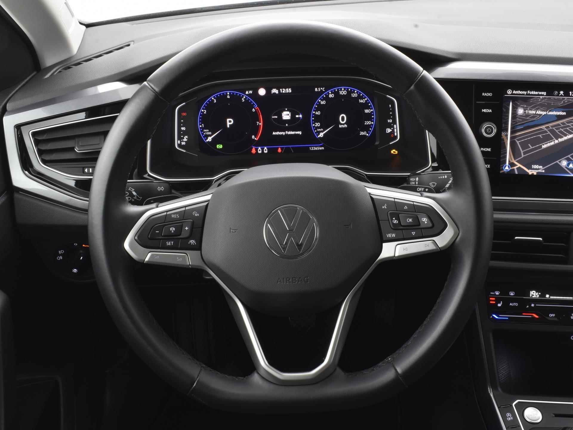 Volkswagen Polo 1.0 TSI 95pk DSG Style | Keyless | Apple Car Play | Navigatie | Stoelverwarming | ACC | Draadloze Telefoonlader| Clima | Active Info Display | Garantie t/m 07-04-2027 of 100.000km - 21/32