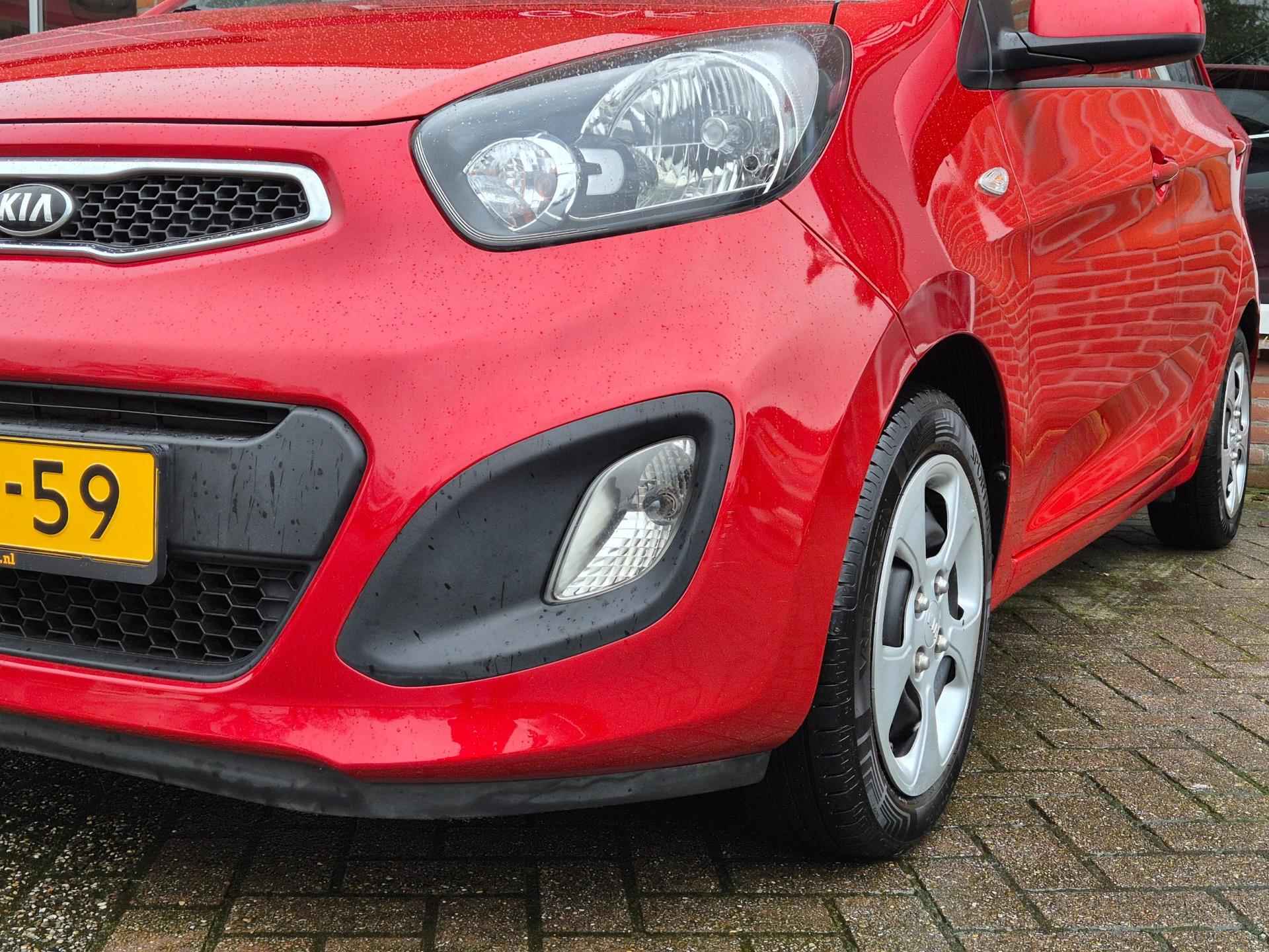 Kia Picanto 1.0 CVVT ISG Comfort Pack 69PK 5drs airco, elektr.ramen, radio/cd RIJKLAAR - 8/18