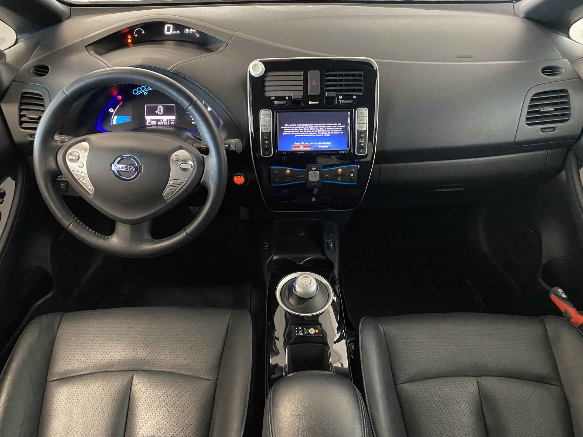 Nissan Leaf Tekna 24 kWh | leder | navi | stoelverwarming | - 10/25