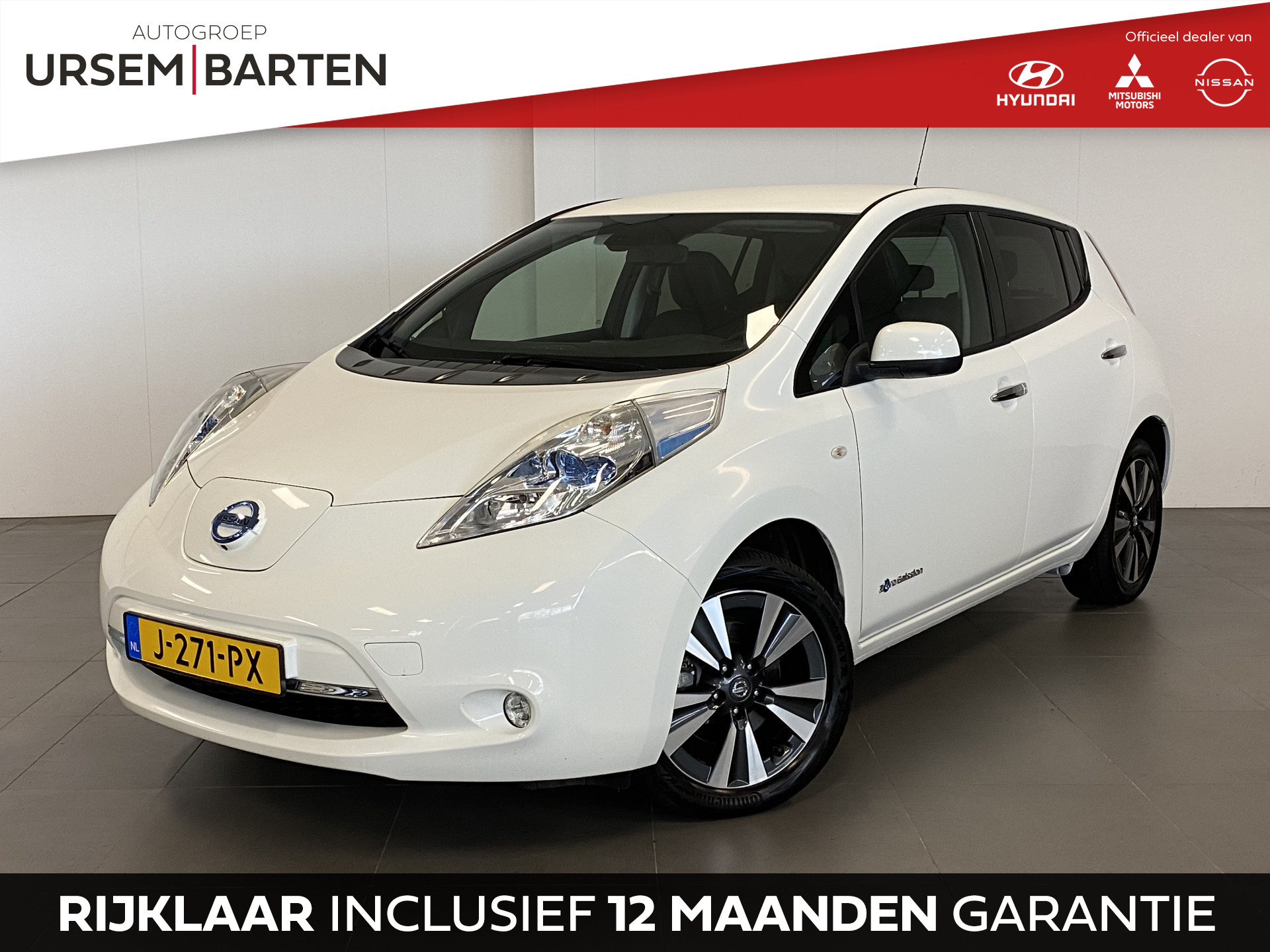 Nissan Leaf Tekna 24 kWh | leder | navi | stoelverwarming | bij viaBOVAG.nl