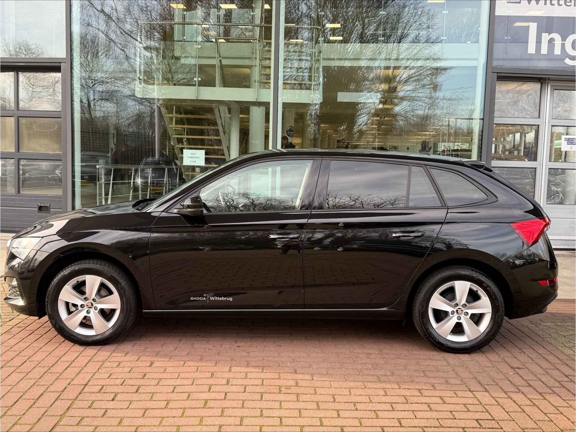 Škoda Scala 1.0 TSI Ambition Carplay / Getint glas achter/  lm vegen 16 inch/  verwarmde buiten spiegels - 4/34