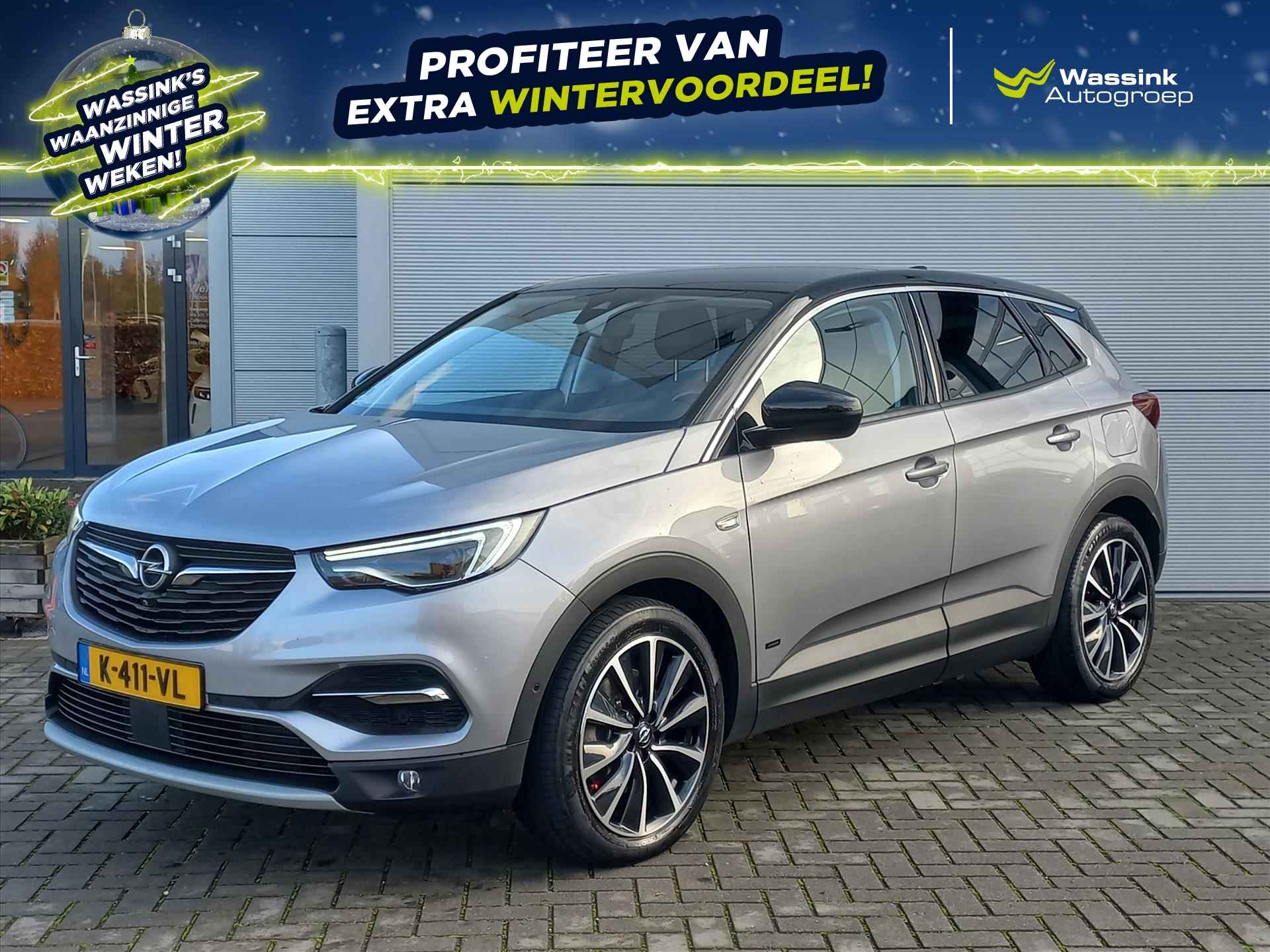 Opel Grandland X 1.6T Hybride 225pk Automaat Business Elegance | 19" Lm velgen | Trekhaak | Lederen bekleding met verwarming/koeling - 1/55