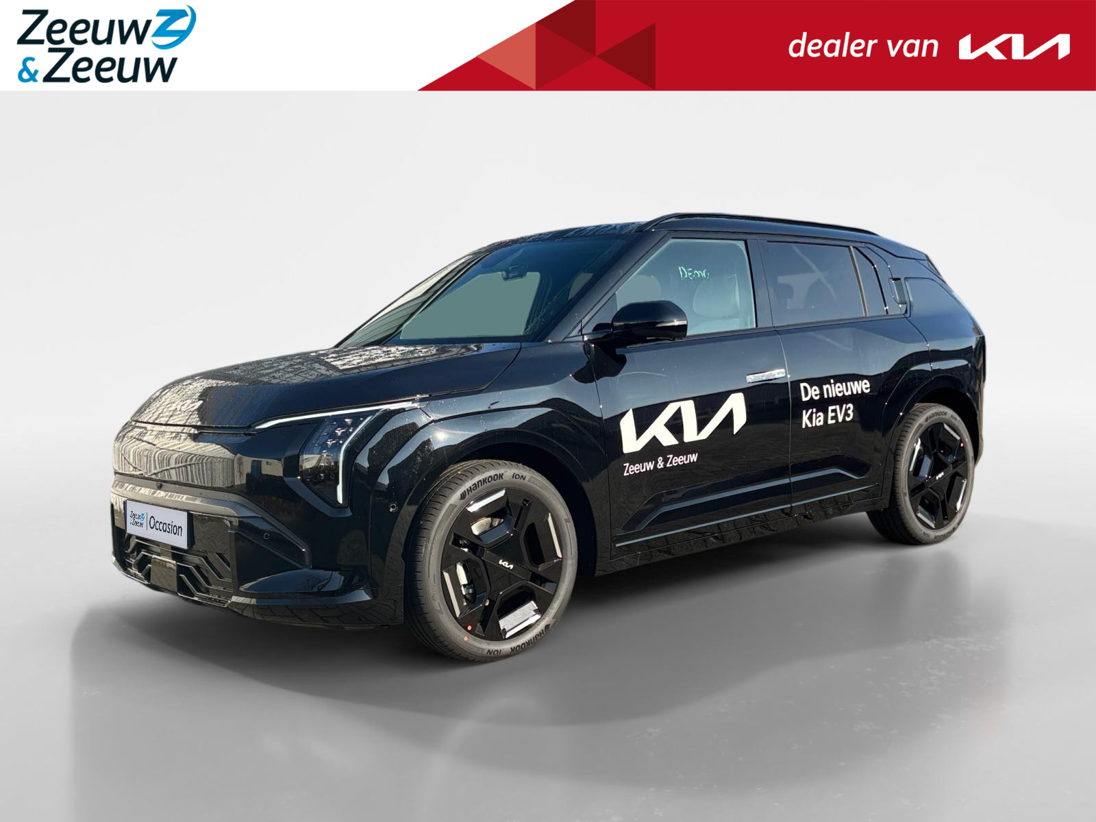 Kia EV3 GT-PlusLine 81.4 kWh Nieuw te bestellen | Private Lease vanaf €429,- p.m. | Gratis Metallic Lak t.w.v. €750,- | Kia Financial lease met 2,99% Rente | 571Km WLTP