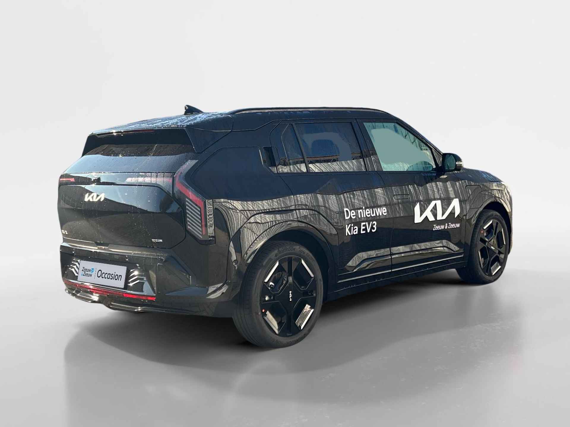 Kia EV3 GT-PlusLine 81.4 kWh Nieuw te bestellen | Private Lease vanaf €429,- p.m. | Gratis Metallic Lak t.w.v. €750,- | Kia Financial lease met 2,99% Rente | 571Km WLTP - 2/29