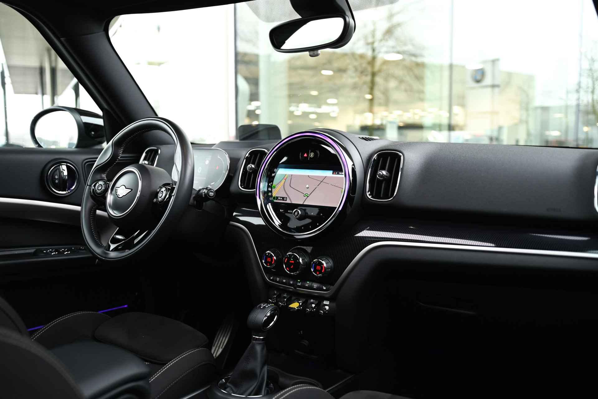 MINI Countryman Cooper SE ALL4 Automaat / JCW Trim Pakket / Panoramadak / Achteruitrijcamera / JCW Sportstoelen / Active Cruise Control / Adaptieve LED / Comfort Access / - 5/30