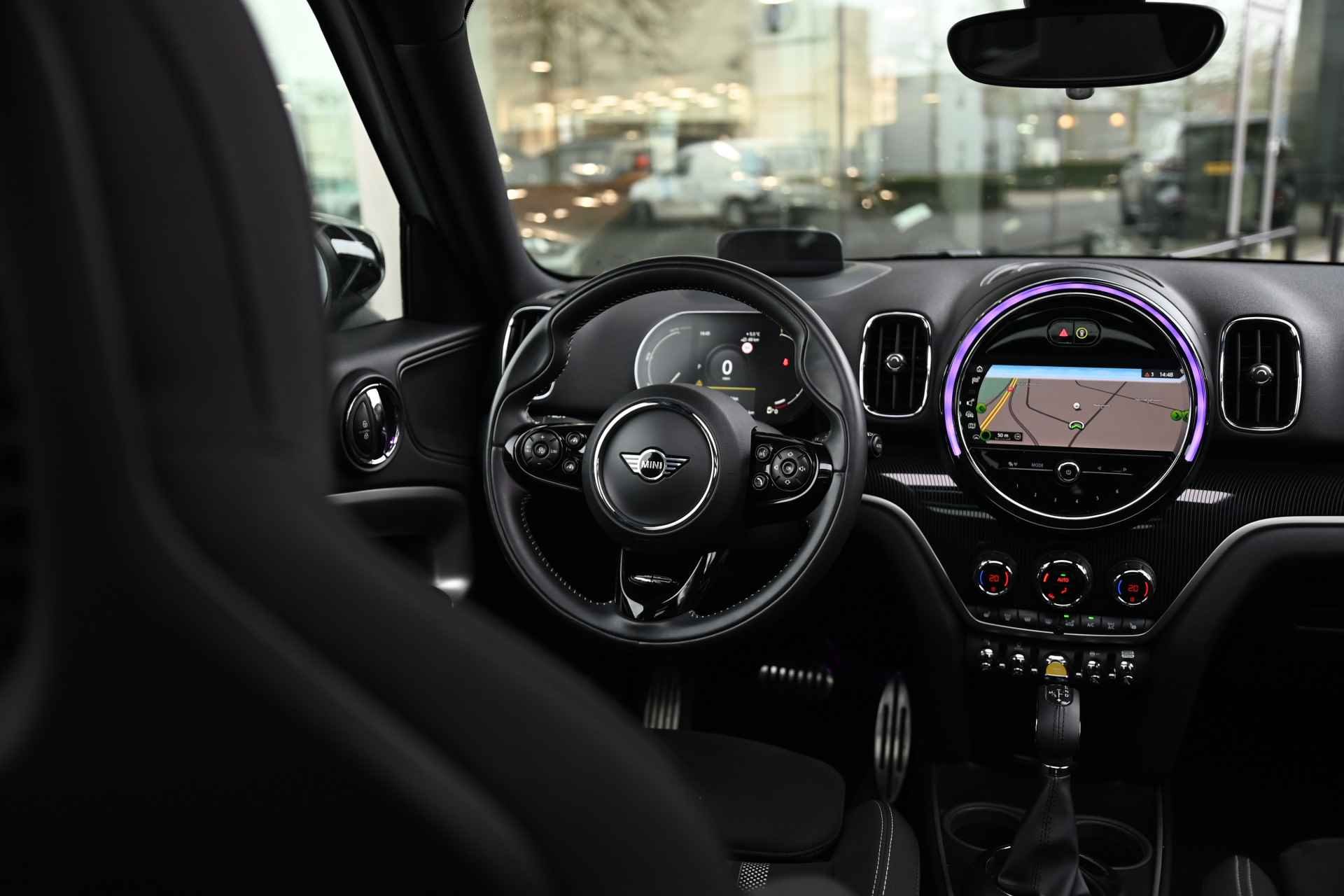 MINI Countryman Cooper SE ALL4 Automaat / JCW Trim Pakket / Panoramadak / Achteruitrijcamera / JCW Sportstoelen / Active Cruise Control / Adaptieve LED / Comfort Access / - 19/30