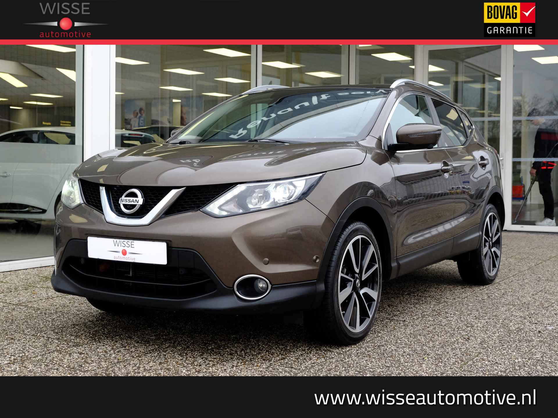 NISSAN Qashqai 1.2 115pk DIG-T Tekna | Trekhaak | Camera | Panoramadak | Navigatie | Park. Sensoren - 1/28