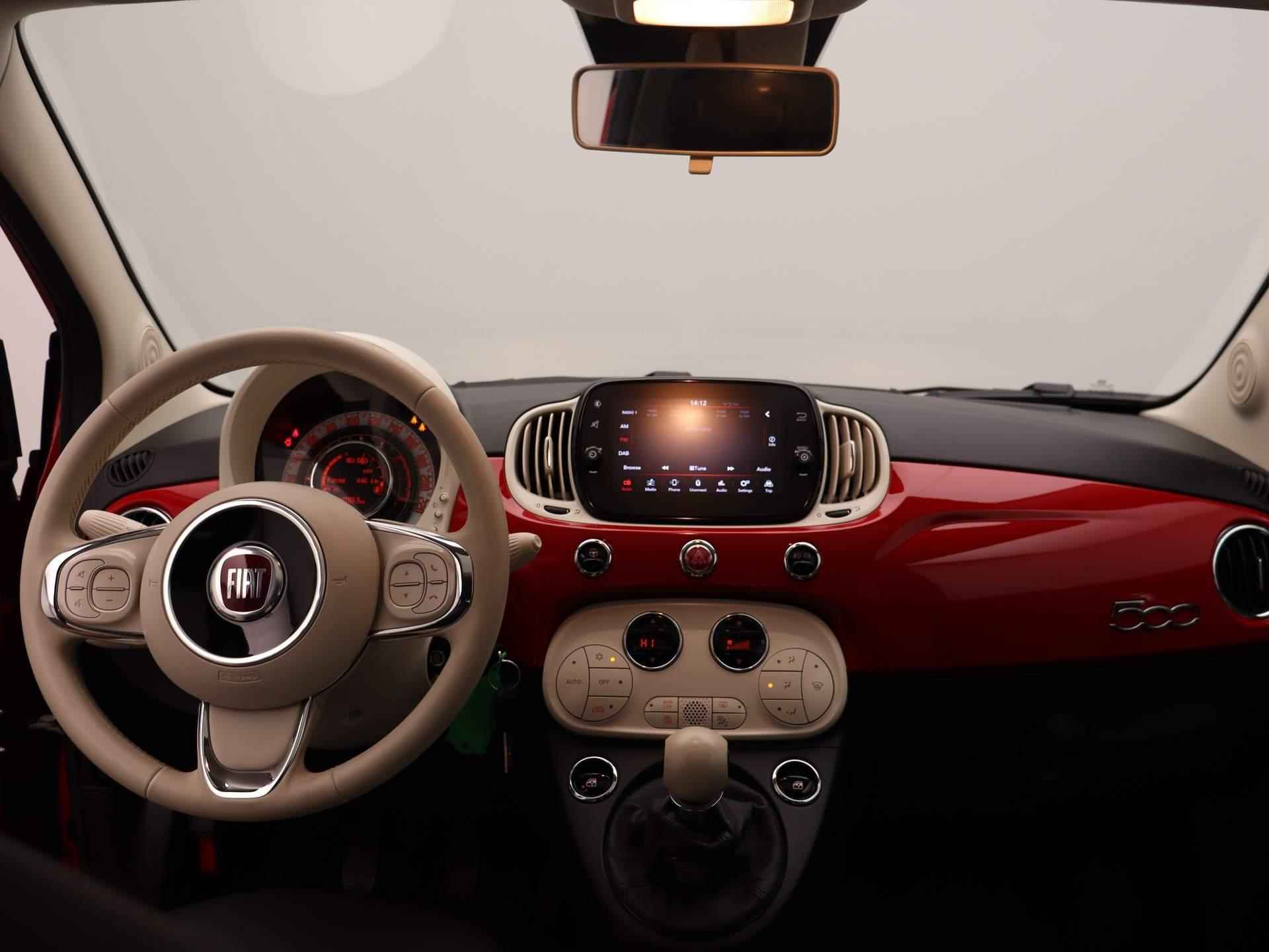 Fiat 500 1.0 Hybrid Dolcevita | Panoramadak | Apple CarPlay | Climate Control | Parkeersensoren | 16'' Velgen | - 7/22