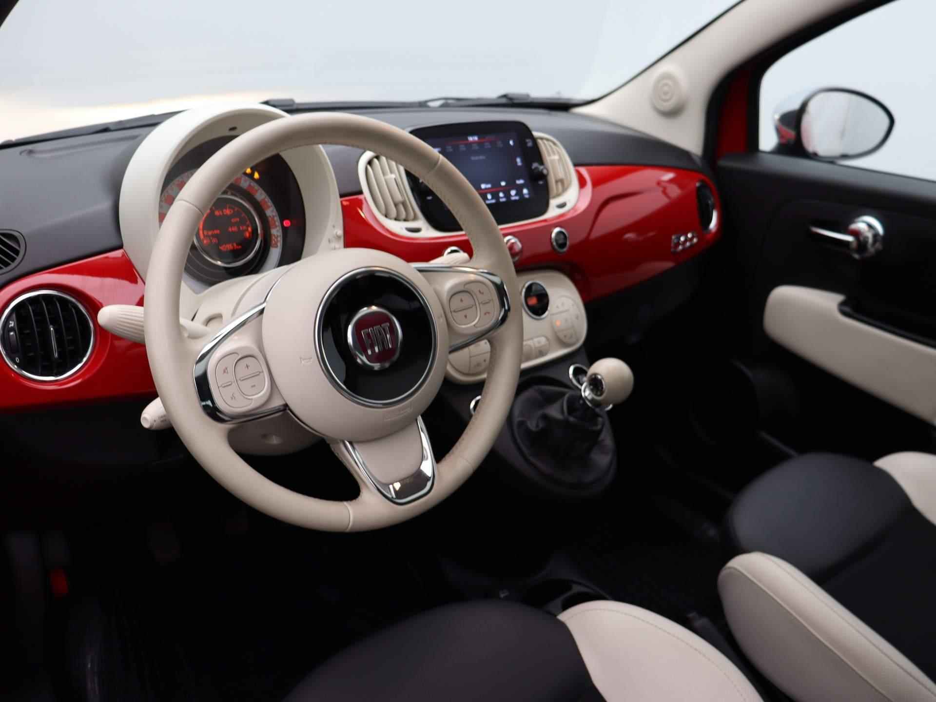 Fiat 500 1.0 Hybrid Dolcevita | Panoramadak | Apple CarPlay | Climate Control | Parkeersensoren | 16'' Velgen | - 18/22