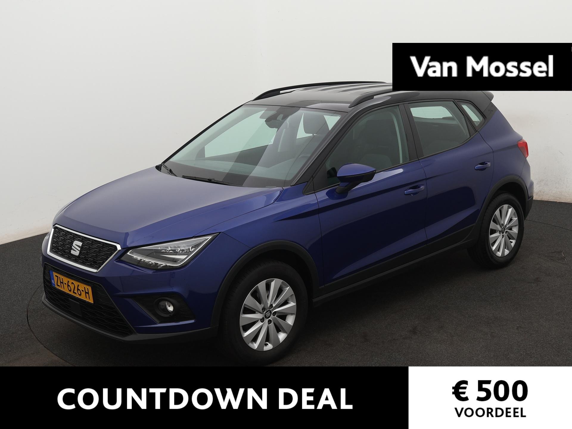 SEAT Arona 1.0 TSI Xcellence Business Intense 115 PK | Automaat | LED Koplampen | Navigatie | Climate Control | Achteruitrijcamera | Adaptive Cruise Control | Apple Carplay/Android Auto | Keyless-Entry | Stoelverwarming | Privacy Glass | Parkeersensoren | Lichtmetalen velgen |