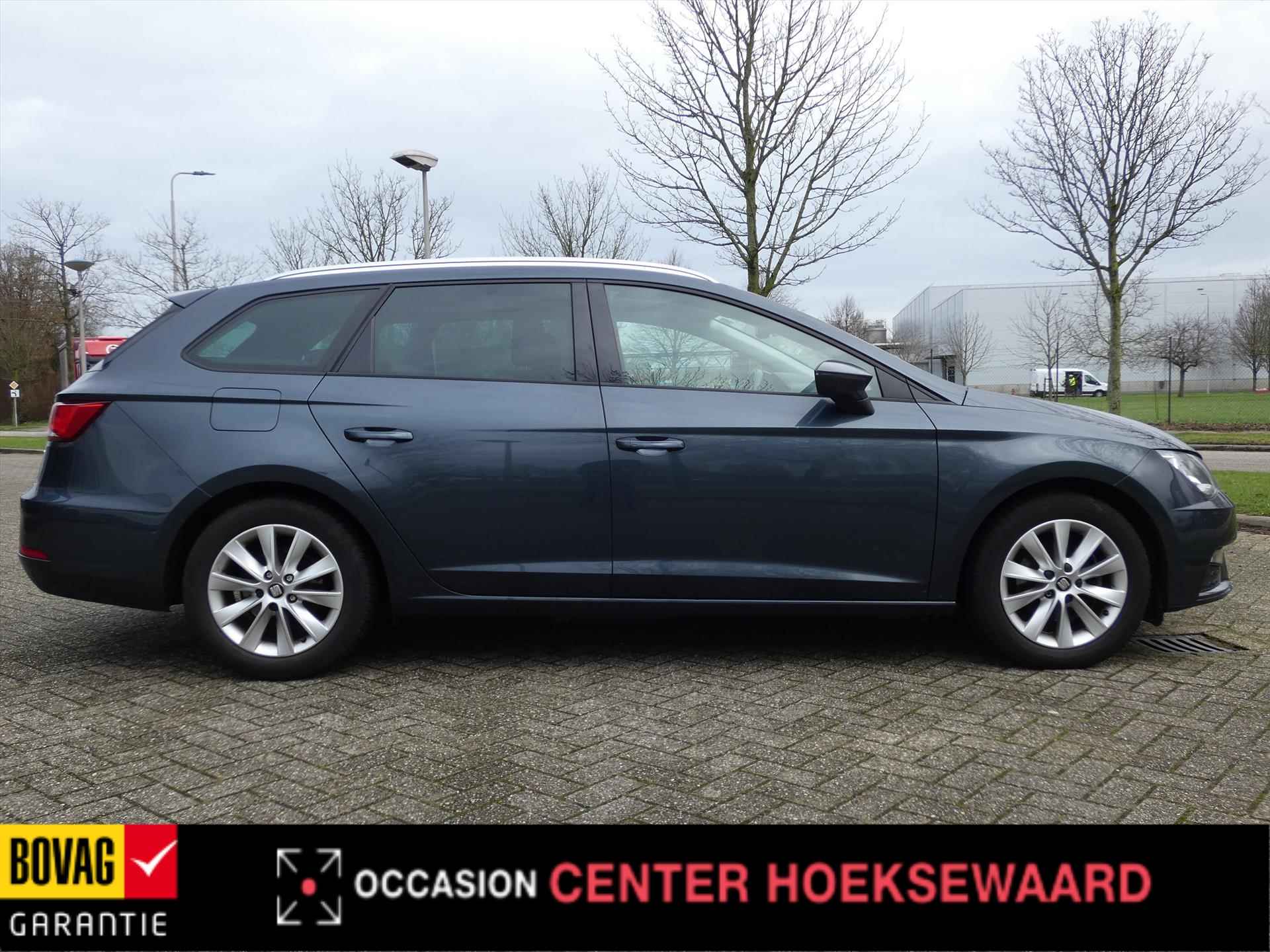 SEAT Leon Sportstourer 1.0 EcoTSI 115PK Style Business Intense | Leder | Stoelverw. | Carplay | 1e Eigenaar | - 11/41