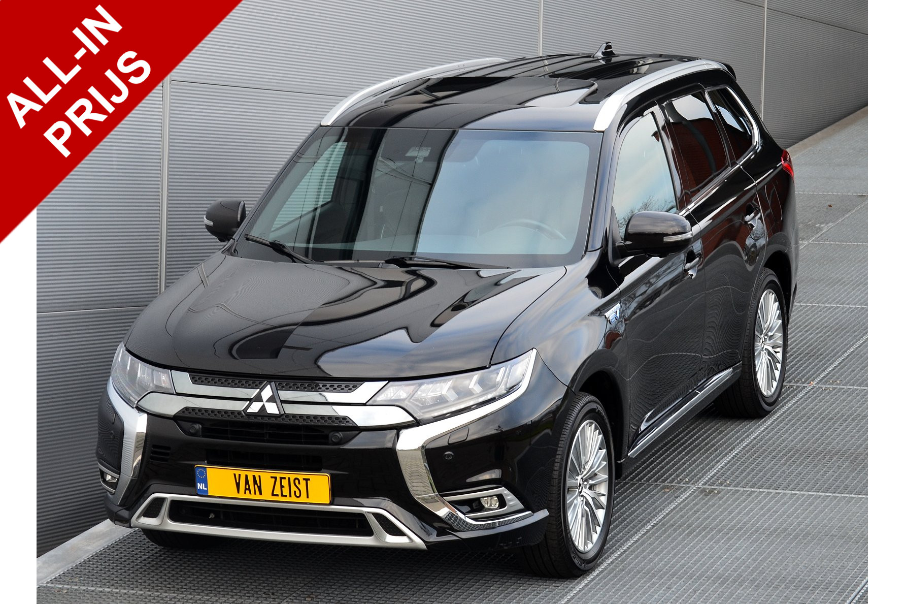 Mitsubishi Outlander PHEV 2.4 INSTYLE 4WD | PLUG IN HYBRID | V2G | SCHUIFDAK | ADAPTIEF CRUISE | TREKHAAK 1500KG | FABRIEKGARANTIE TOT 03-08-2029* | ALL IN RIJKLAARPRIJS