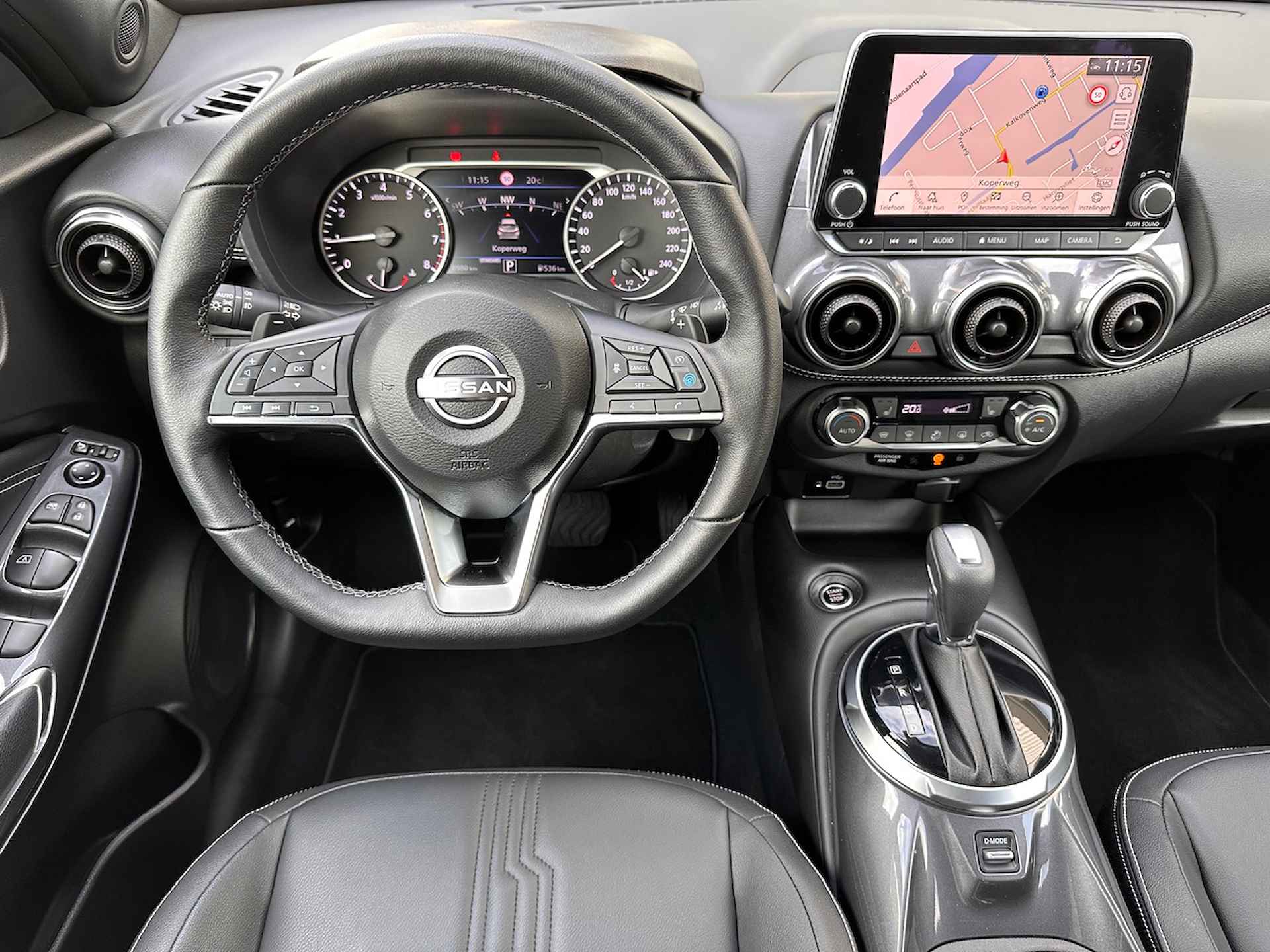 NISSAN Juke 1.0 DIG-T 114PK DCT Tekna | Leder | Adaptive Cruise | 360 Camera | Navigatie | App connect | Bose - 5/31